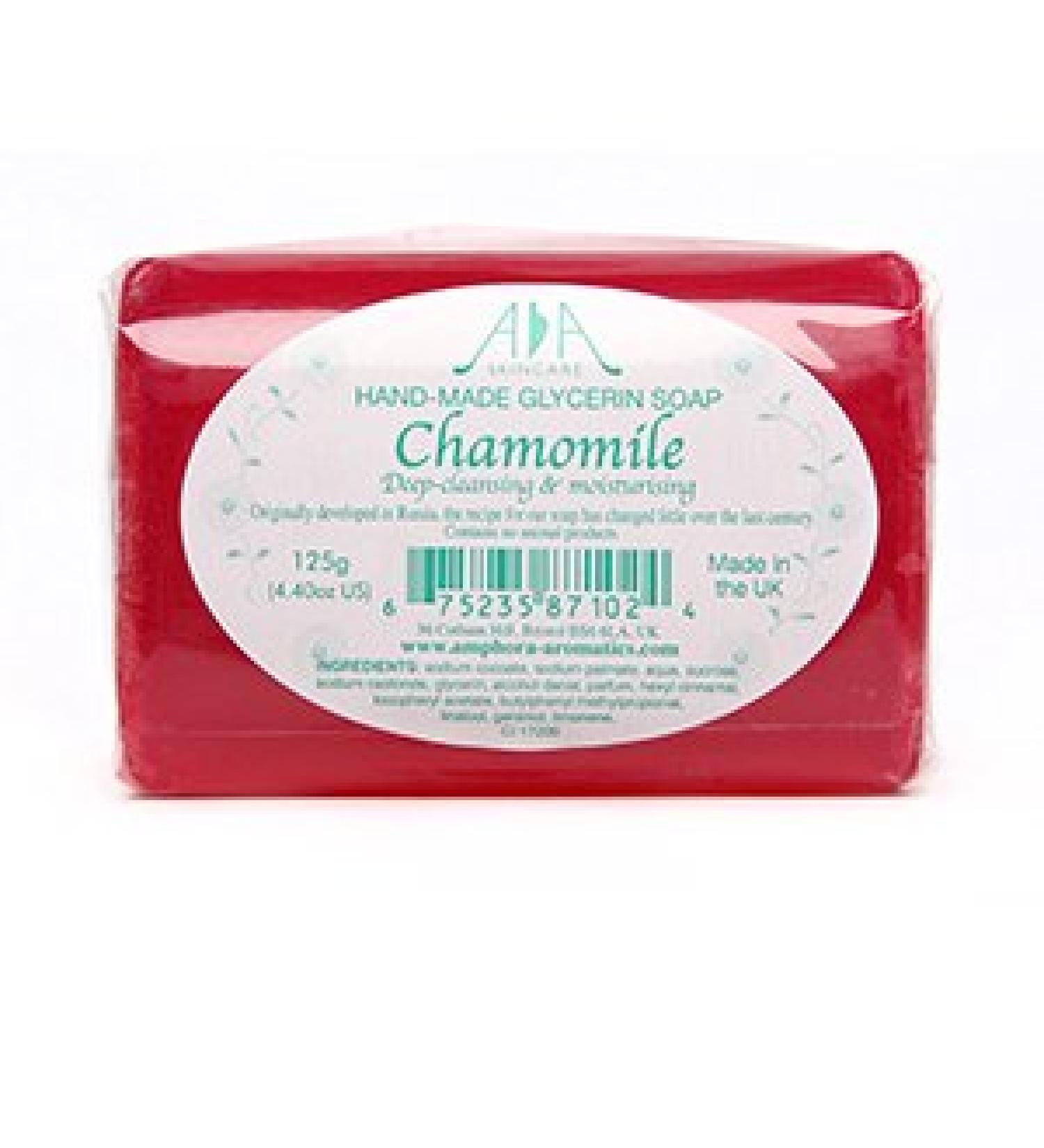 Amphora Aromatics AA Skincare Chamomile Clear Vegetable Glycerin Soap 125g Single