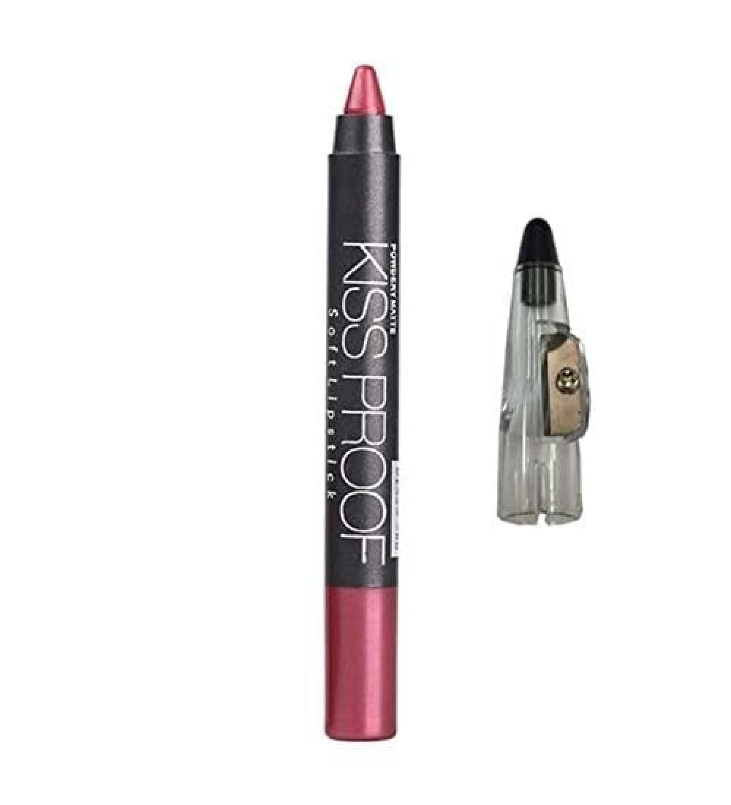 ZJchao MENOW Waterproof Lipstick Long-Lasting Glossy Moisturizing Cosmetic for a Charming Look Makeup 19 Colors (01 Red Purple)