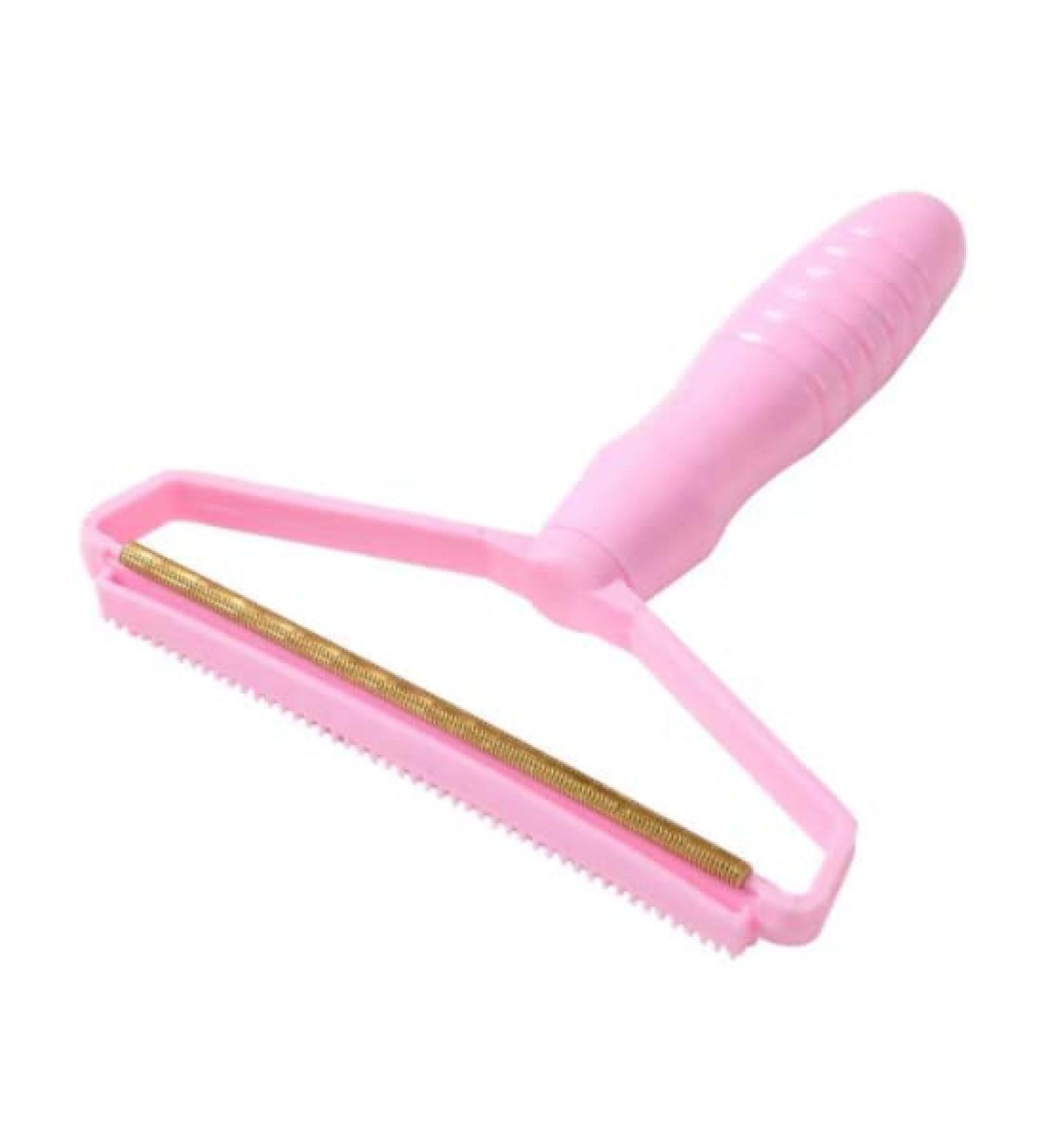 Oedo Portable Fabric Razor | Carpet & Coat Fur Remover Tool - Pink | International Shipping - Buy Online on GoSupps.com