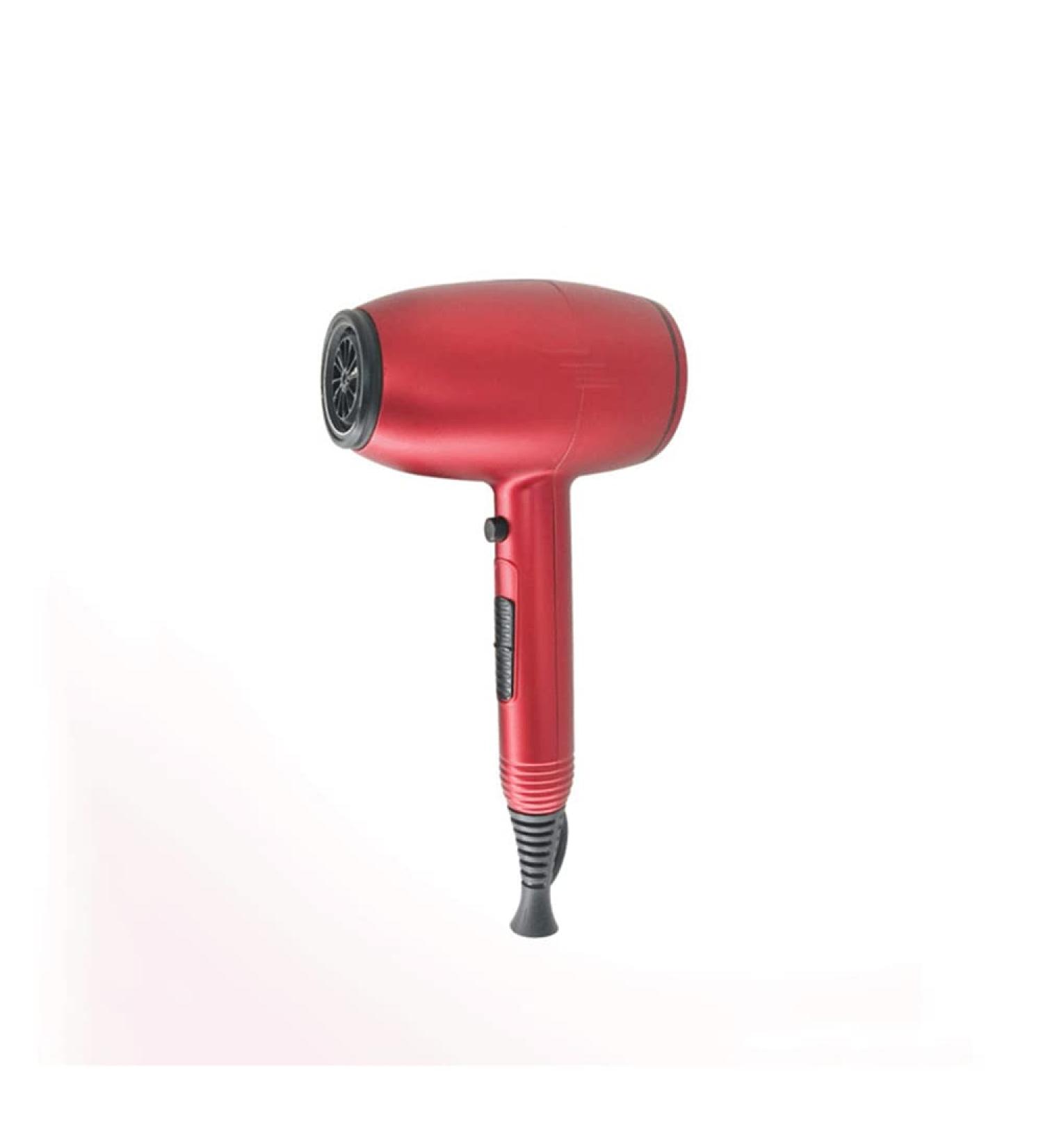 2300W Powerful Quick Drying Salon Professional Hair Dryer Compact Anti-frizz Ionic Household Hairdryer with Styling Nozzle and Diffuser Powerful AC Motor 2 Speed and 3 Heat Setting Red Small Gift - Buy Online on GoSupps.com