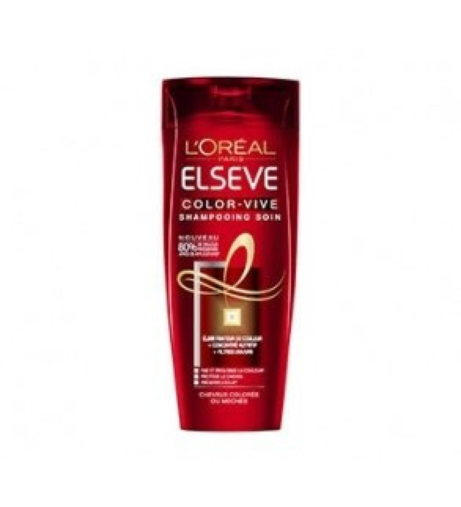LOreal Elseve Color-Vive / Elvive Colour-Protect Shampoo 400 ml / 13.3 fl oz by L'Oreal Paris