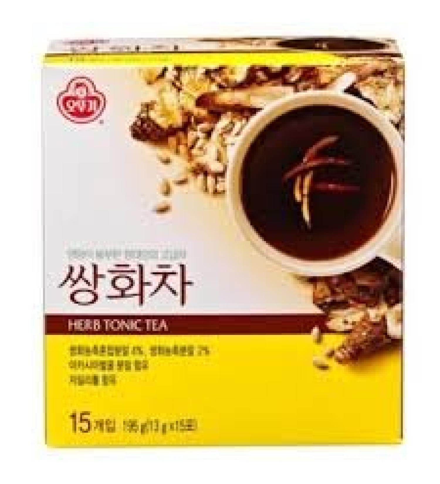 Ottogi Korean Tea Powder - 13 G X 15 Bags. (Herb Tonic)