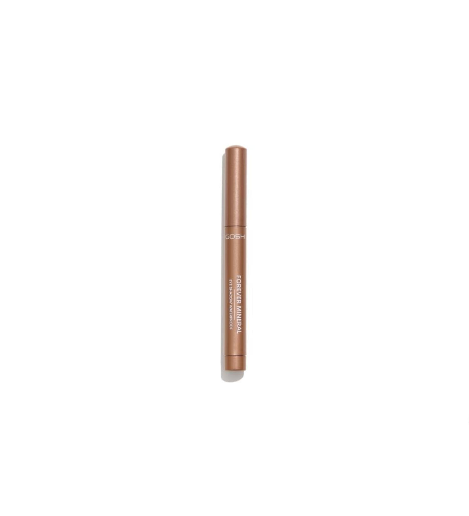 GOSH Forever Mineral Eyeshadow Stick Shade 004 LIGHT COPPER creamtoPowder Longwear Eye Color Crayon smudgeresistant waterproof finish travelfriendly - Buy Online on GoSupps.com