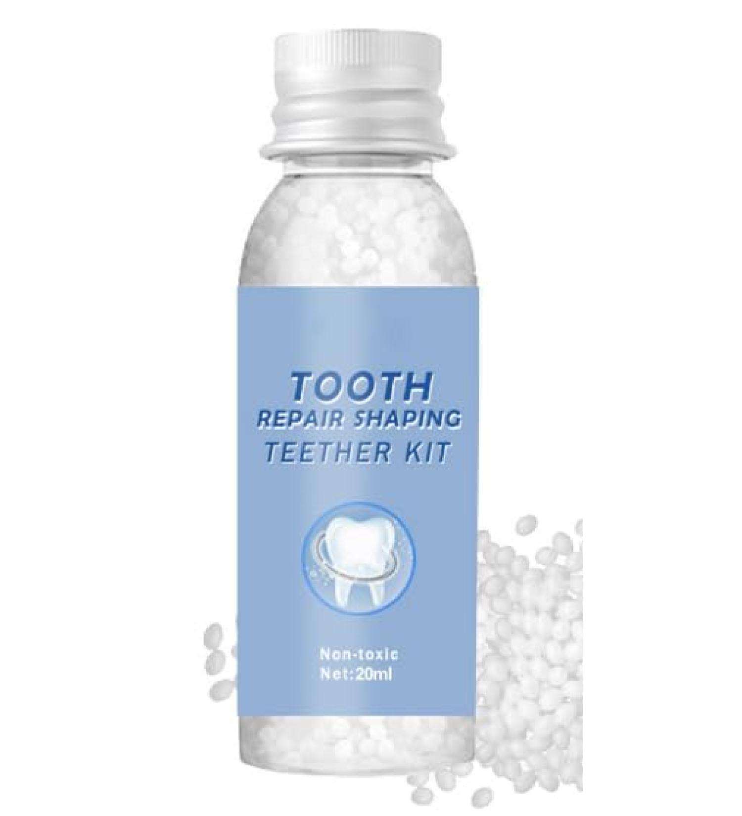 Premium Temporary Denture Set - DIY Heat Fit Beads for Quick Dental Restoration | Prosthesis & Repair Solutions - Buy Online on GoSupps.com