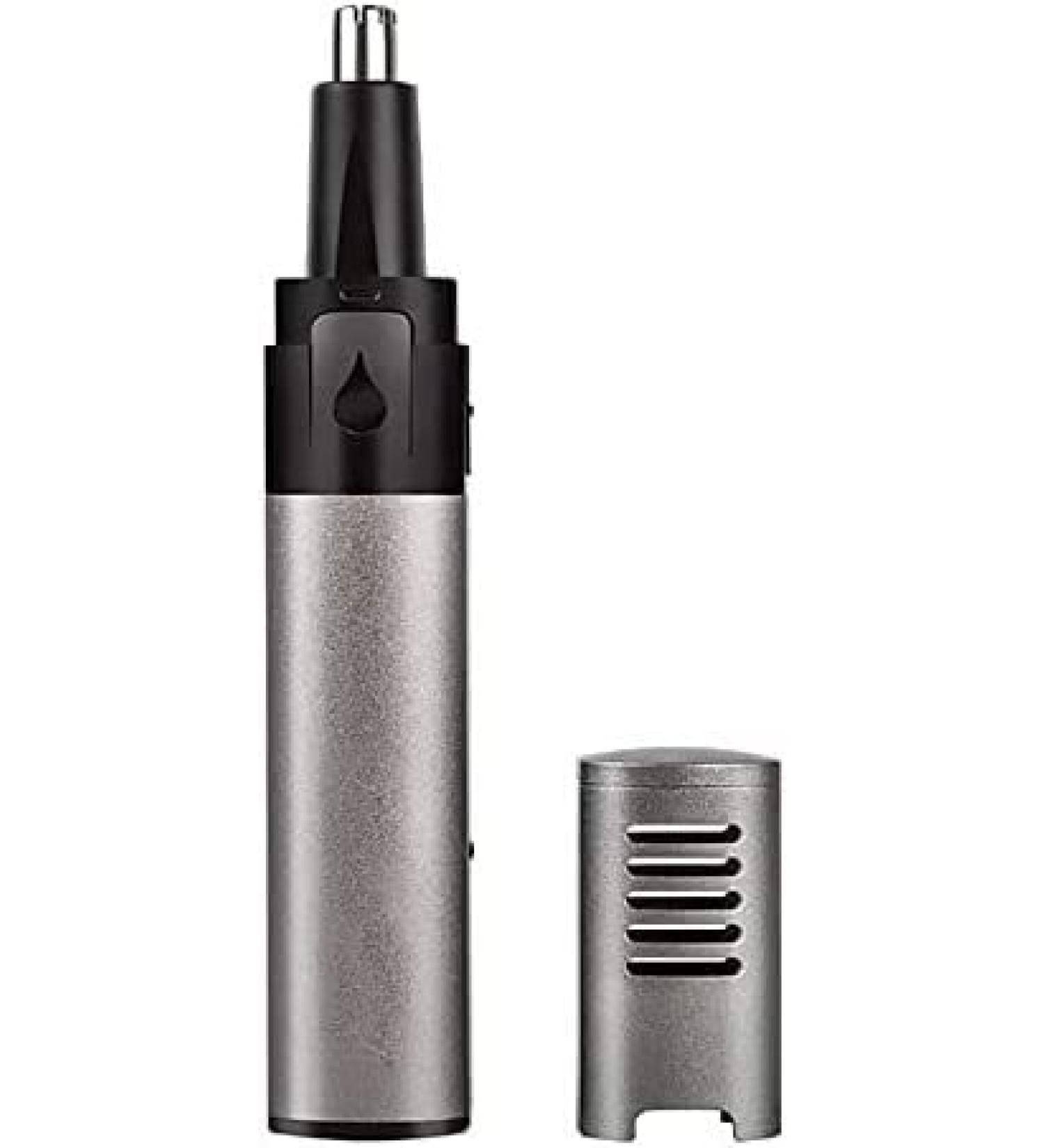 Portable Ear & Nose Hair Trimmer - USB Rechargeable & Stainless Steel Blade for Men & Women - Multi-Functional Facial Hair Remover (Black - Buy Online on GoSupps.com