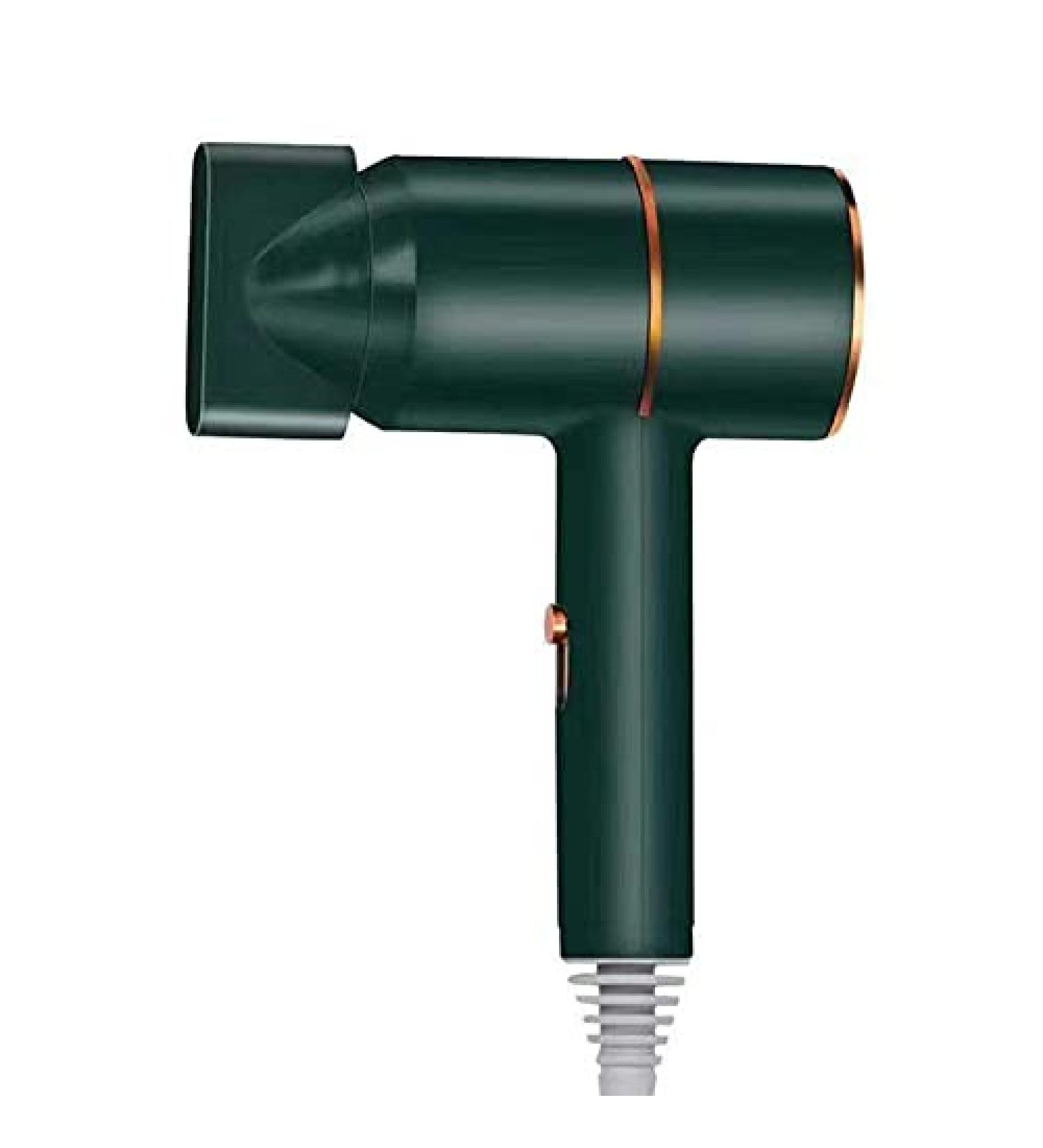 Professional Hair Dryer Infrared Negative Ionic Blow Dryer Hot&Cold Wind Salon Hair Styler Tool Hair Electric Blow Drier Blower (Type 2 Green) - Buy Online on GoSupps.com