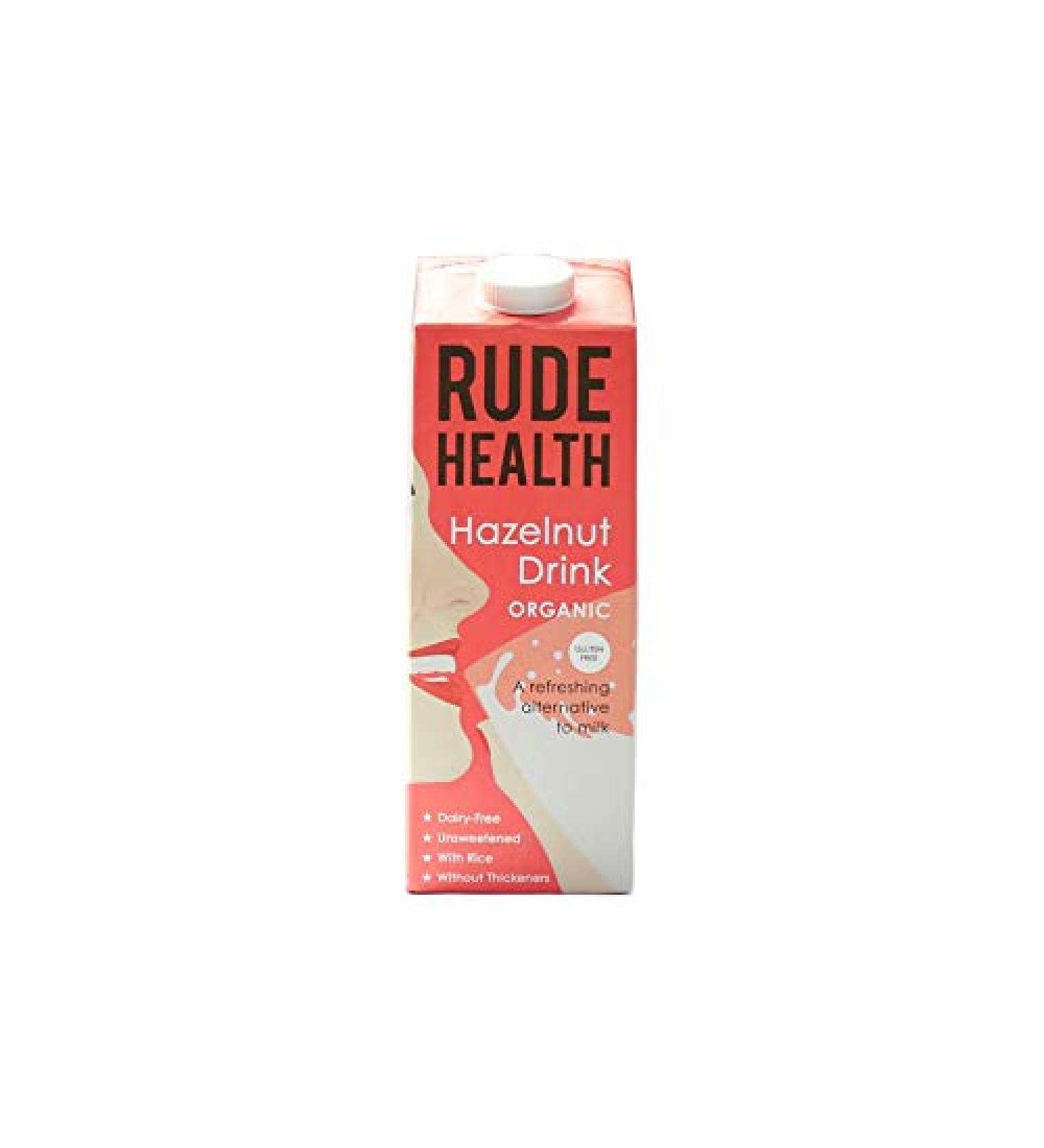 Rude Health Foods | Hazelnut Drink - Organic | 3 x 1l