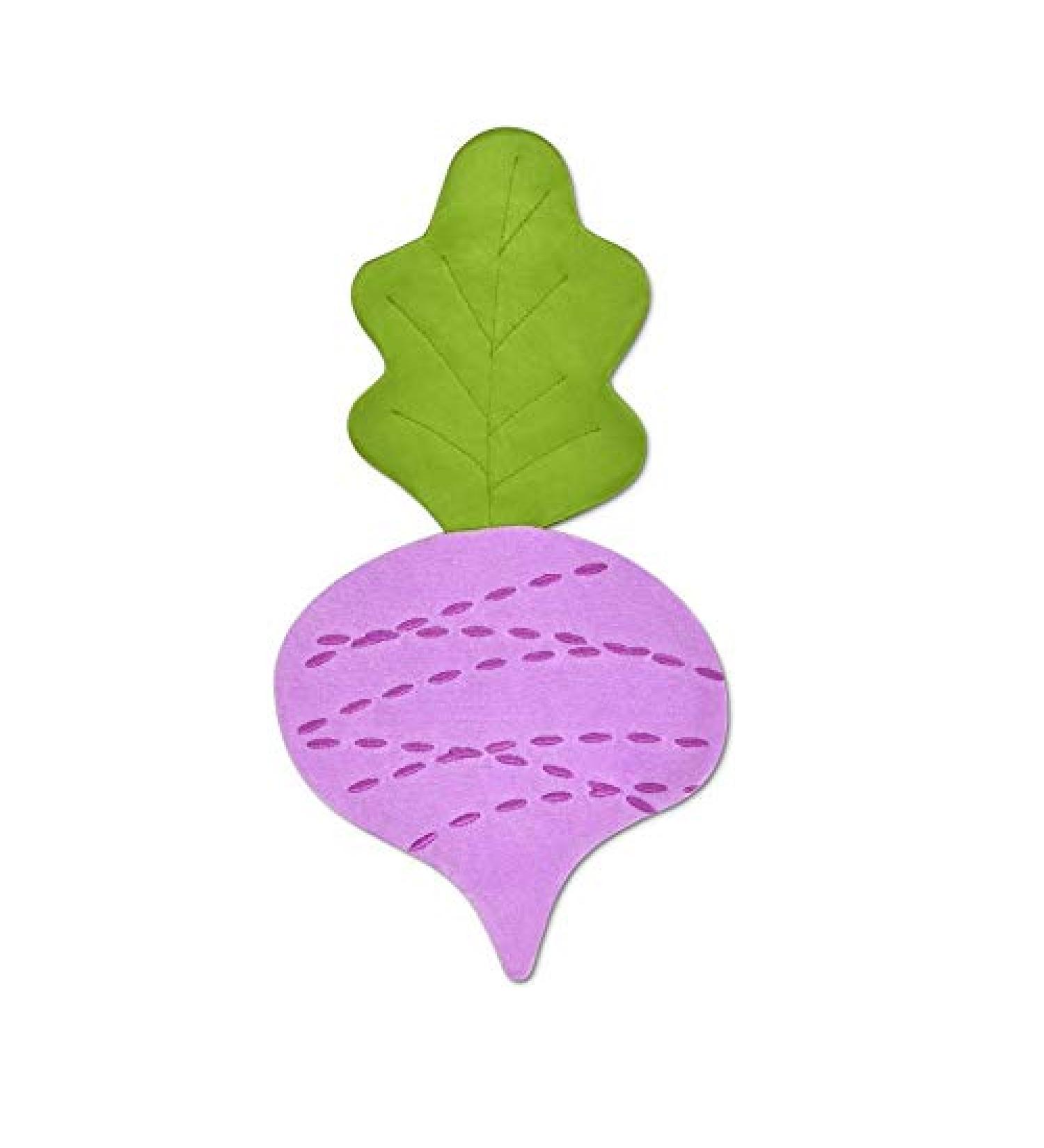 Apple Park Radish Veggie Crinkle Blanket Collection Toys for Newborns  Infants  Toddlers - Hypoallergenic  100% Organic Cotton  2