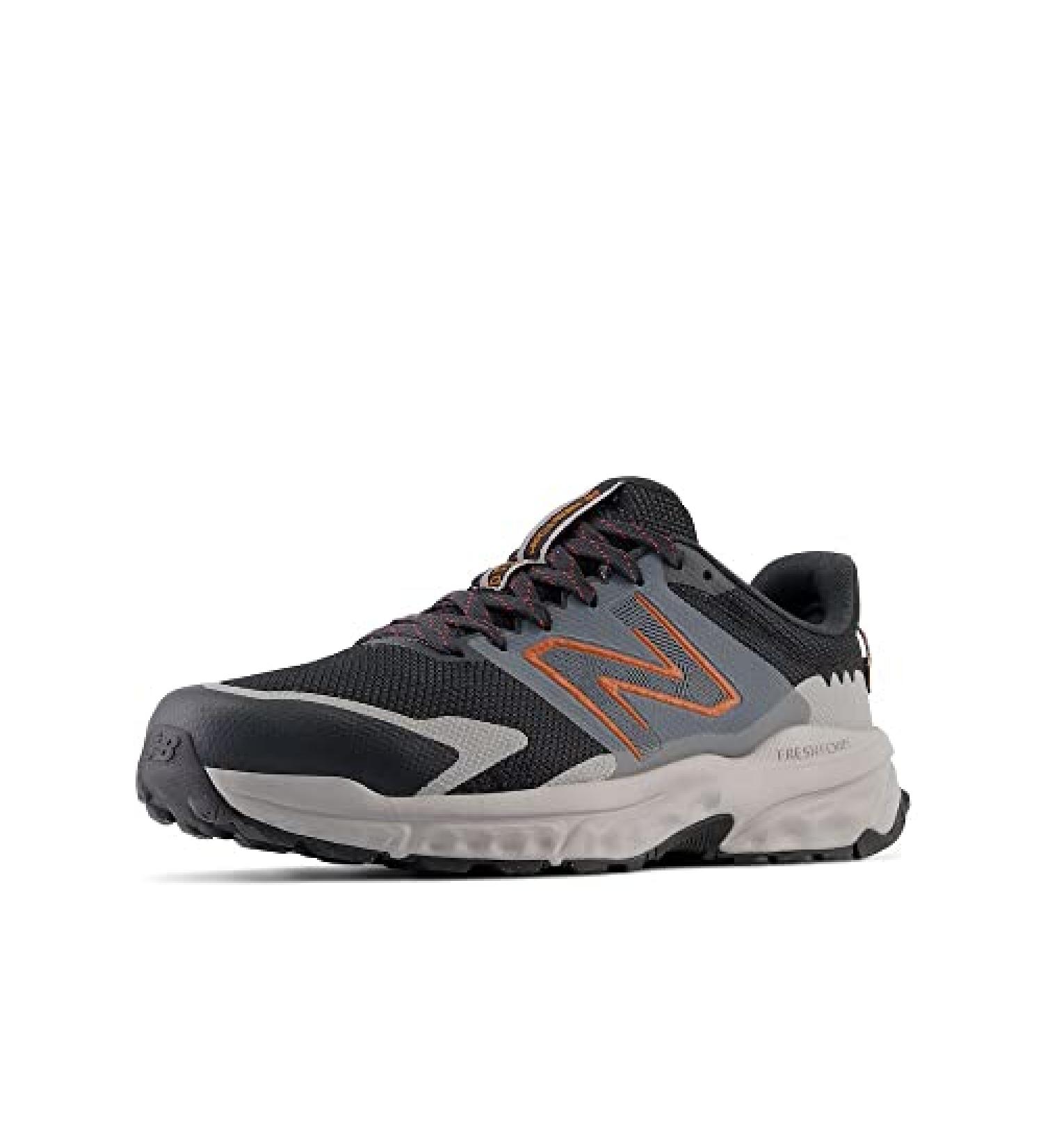 New Balance Men's Fresh Foam 510 V6 Wide Trail Running Shoe - Phantom/Team Away Grey/Classic Orange - Size 15 - Buy Online on GoSupps.com