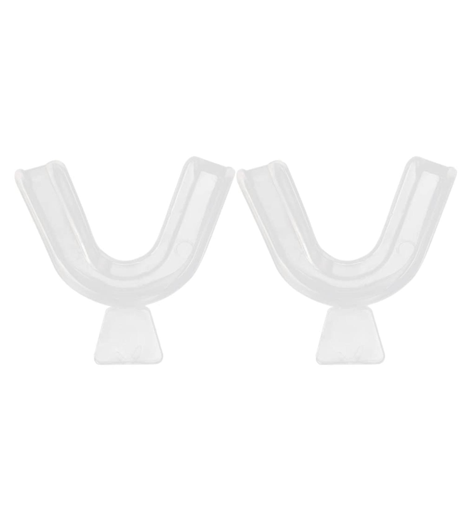 Kexpery Mouth Guard & Teeth Whitening Trays - Silicone Retainers Set for Oral Hygiene Care (2) | International Shipping Available - Buy Online on GoSupps.com