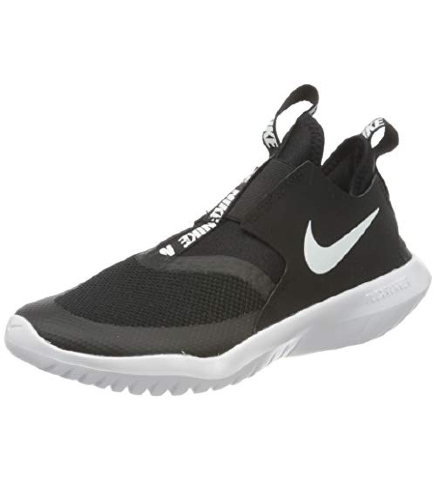 Nike Unisex-Child Running Shoes Big Kid (8-12 Years) - Size 4.5 Big Kid, Black and White - Buy Online on GoSupps.com