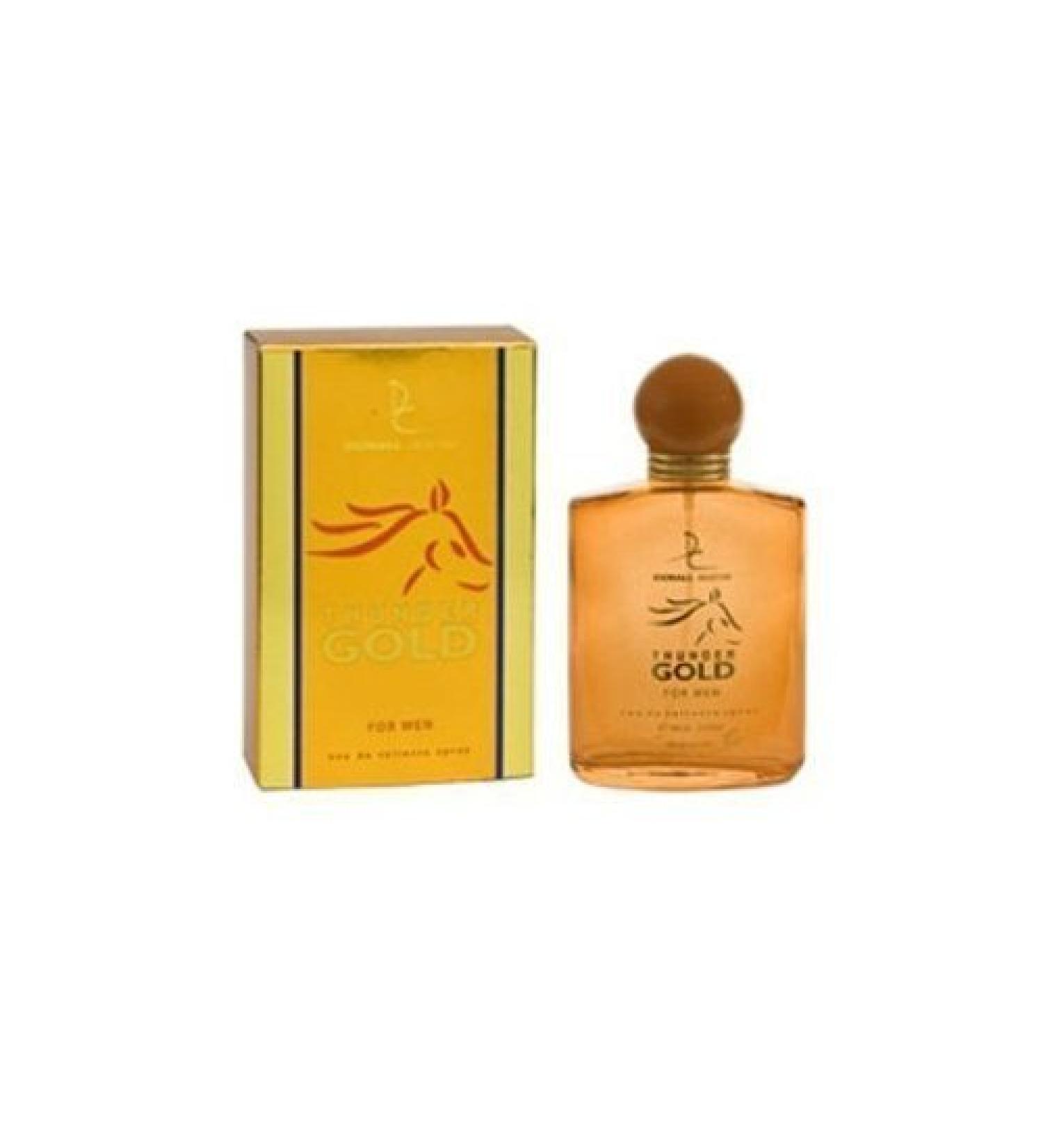 Dorall Collection EDT Spray For Men Thunder Gold 3.3 Fl Oz