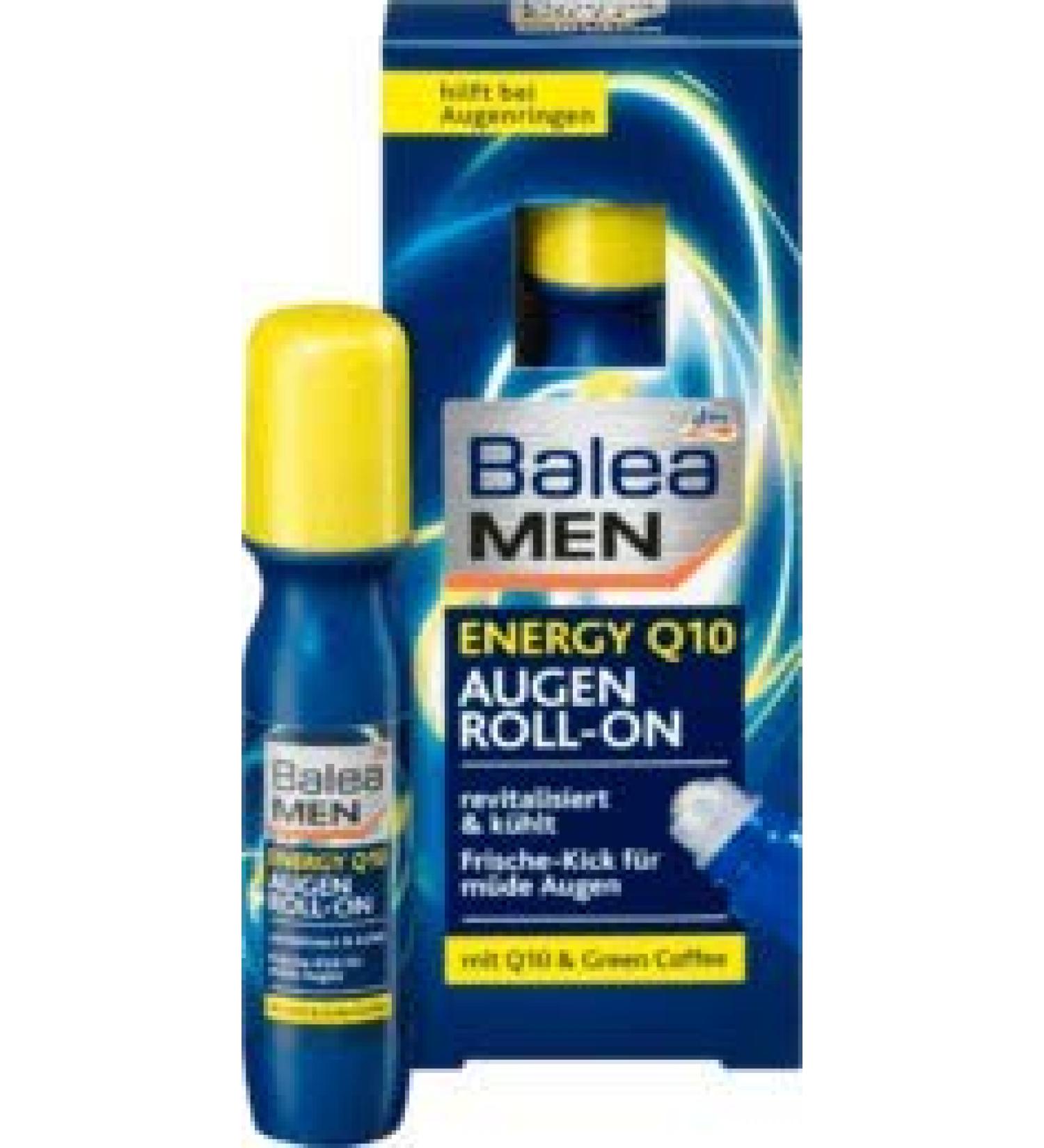 Balea MEN eye cream energy Q10 eye roll on 1 x 15 ml