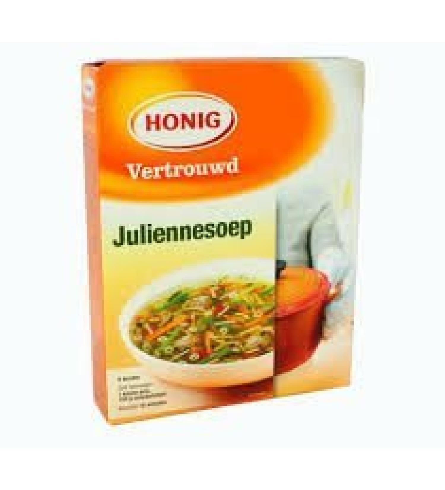 Honig Vertrouw Juliennesoep (Dried Mix to Make a Type of Vegetable Soup) 6 Count by Honig