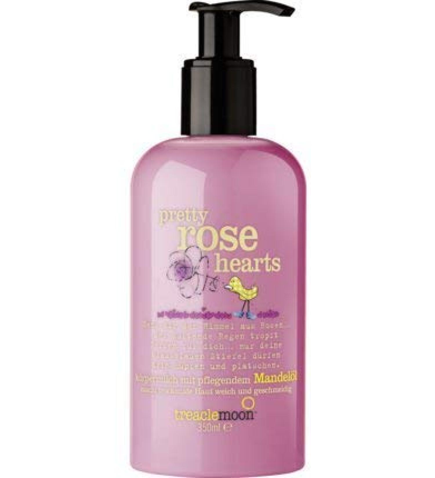treaclemoon body milk pretty rose hearts 350 ml bottle