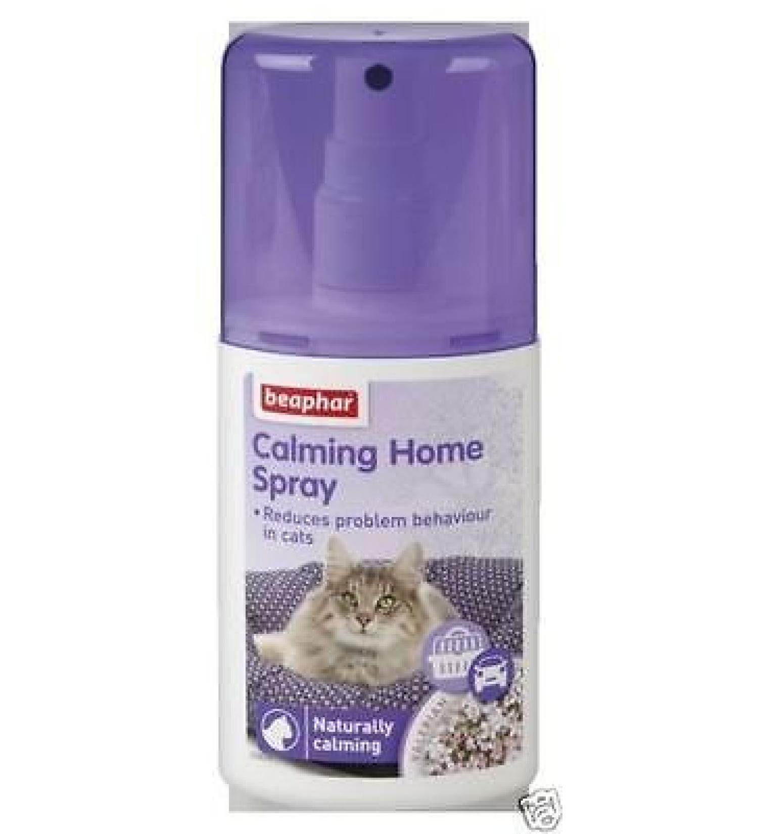 Beaphar Calming Spot On Treats Home Spray Collars Cats Dogs aid stress relief (Calming Home Spray)