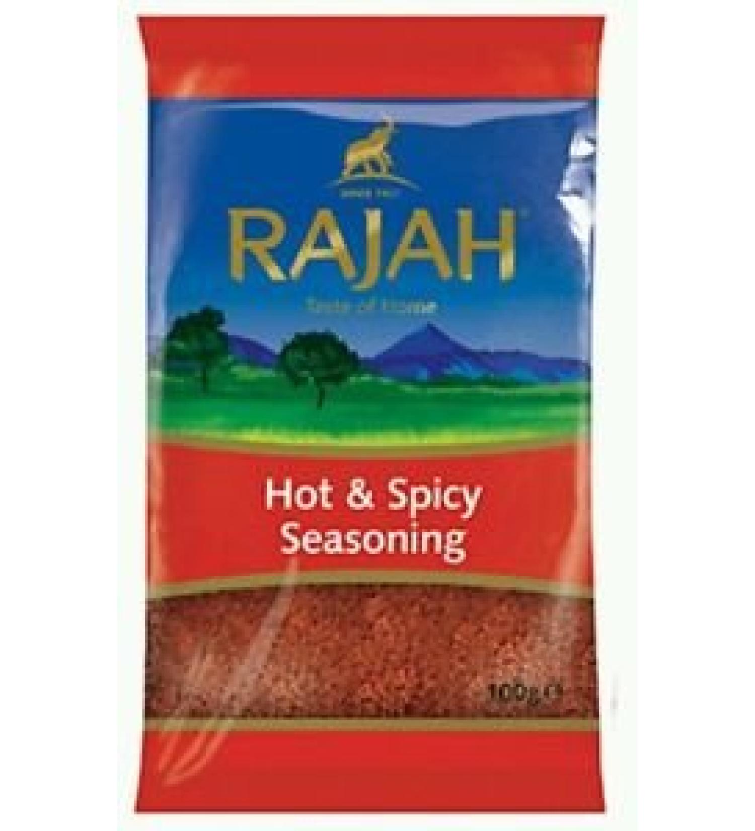 Rajah Rajah Hot & Spicy Seasoning 100g (Pack of 2)