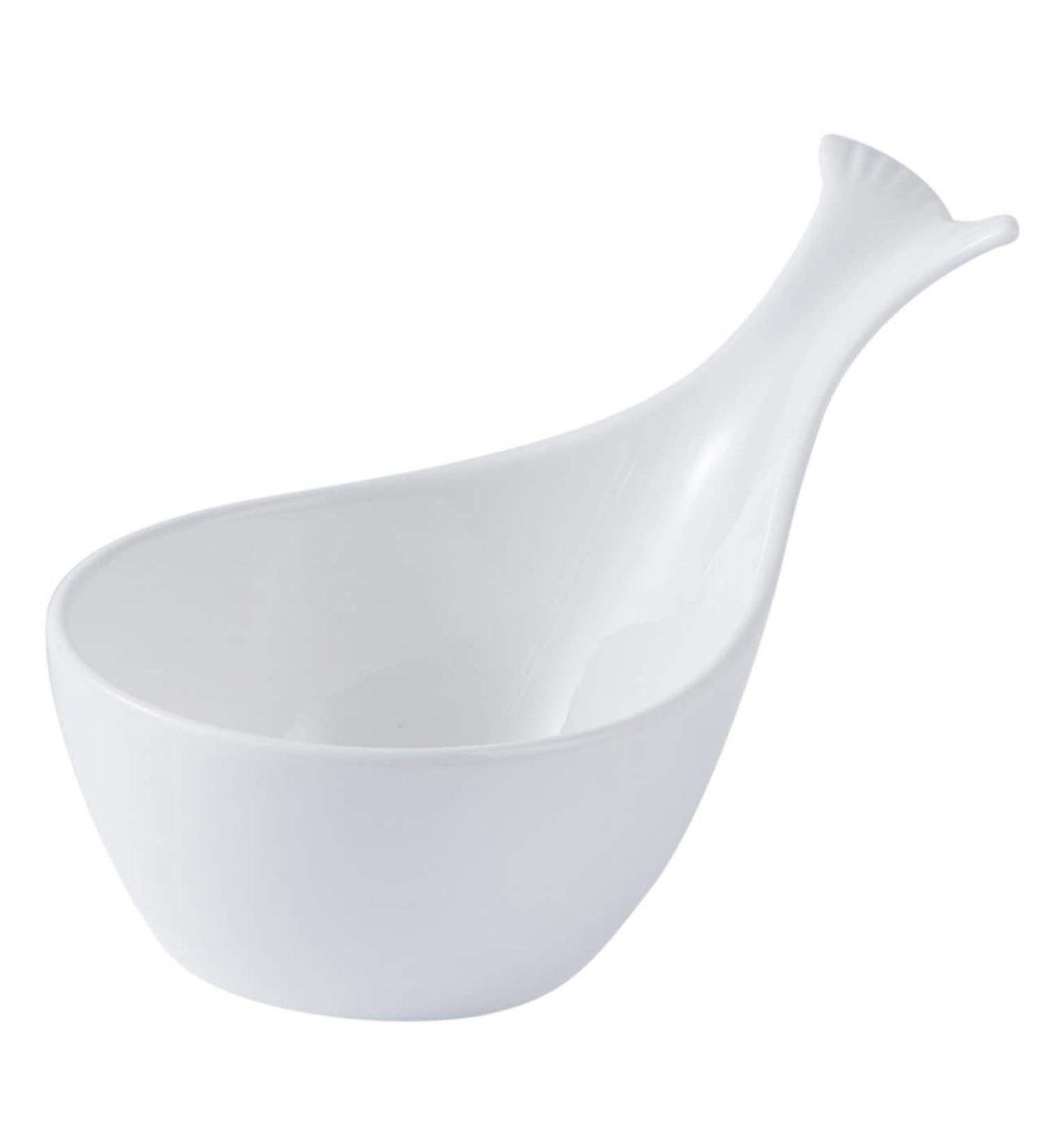 Zerodeko Sauce Dish Pasta Plate Serving Platters Glass Milk Jug Japanese Sushi Dish Fruit Containers Porcelain Tasting Dish Ceramic Sauce Plate Seasoning Ceramics White Dessert re-usable 17.00X11.00X6.00CM White - Buy Online on GoSupps.com