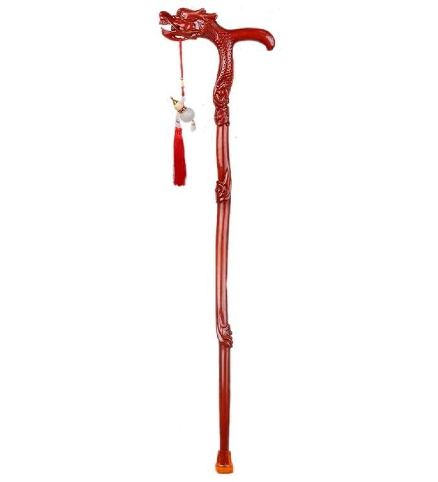 Wooden Walking Sticks for Men & Women Mahogany Wood Faucet Old Man Crutches Anti-Skid Mobility Aid for Elderly Seniors & Handicapu2026 R d 80 - Buy Online on GoSupps.com