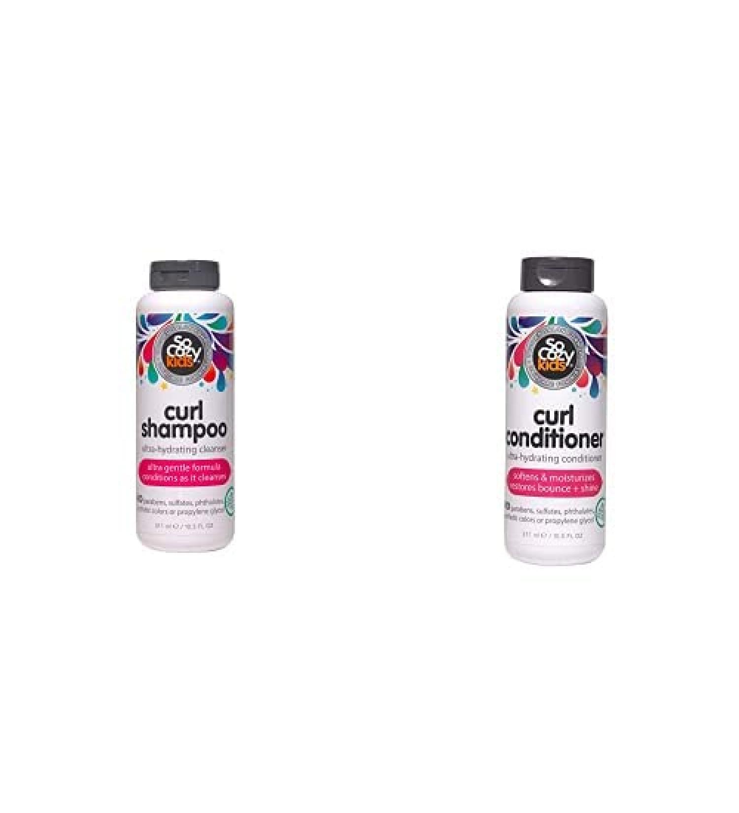 So Cozy Curl Shampoo & Curl Conditioner Bundle for Kids