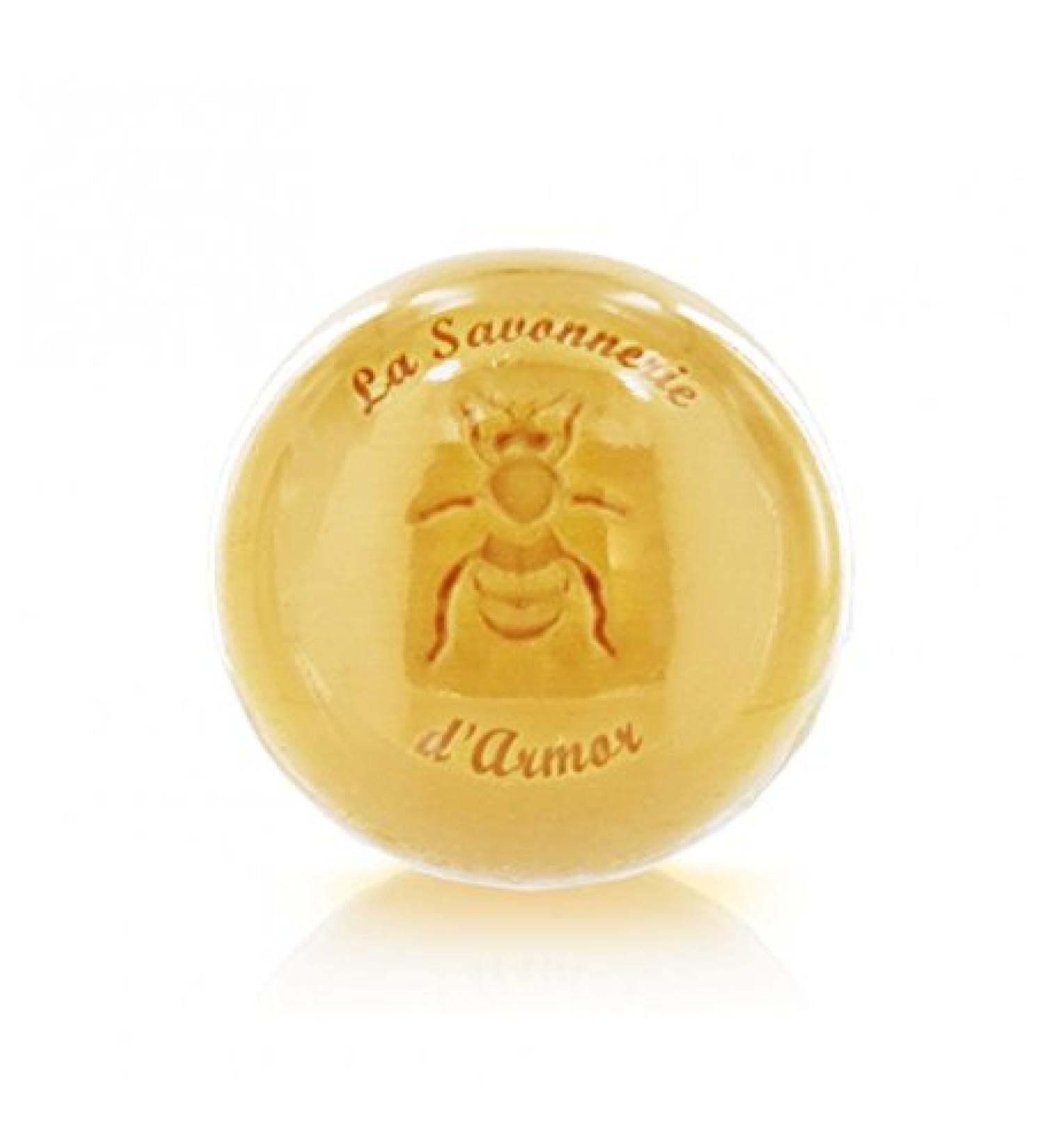 Tr sorsdesr gions Round soap with honey from Brittany 100g