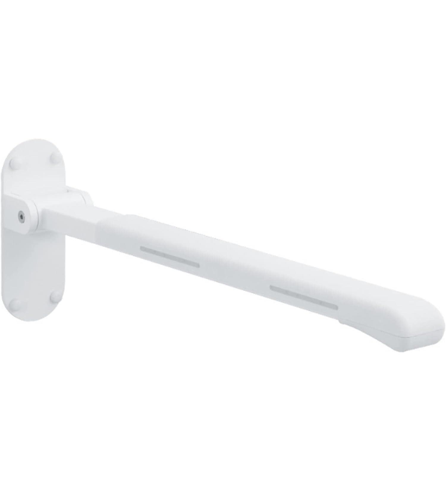 Folding Toilet Bar for Elderly Grab Bar Flip Up Tub Grab Bars Rails Wall Mounted Bed Support Handrails Assist Rail Steady Handle Balance Assist for Shower Bathtub Toilet (Black)(White) 70cm White - Buy Online on GoSupps.com