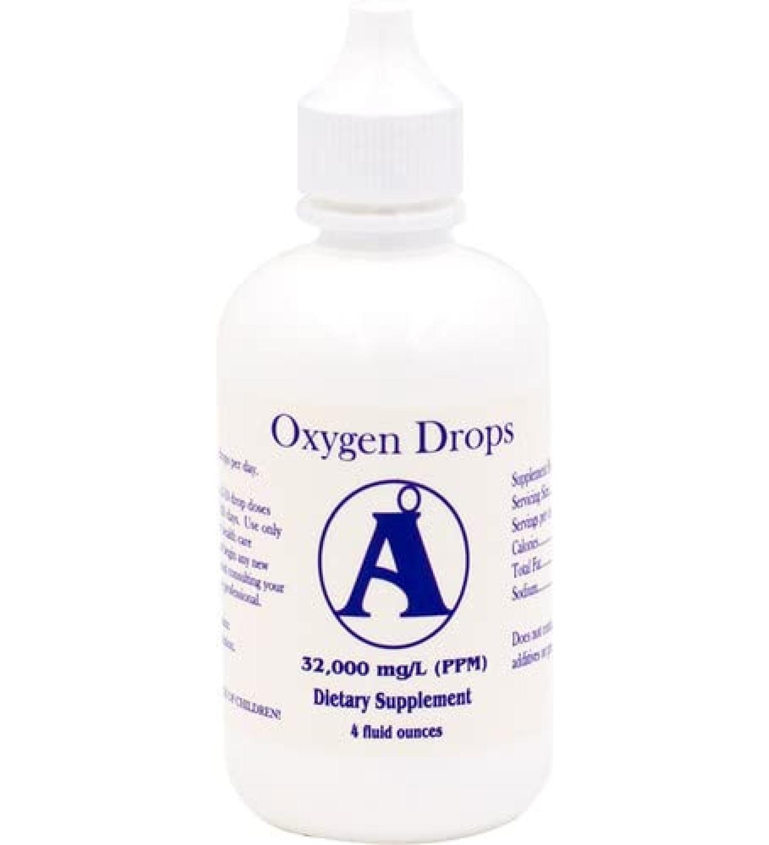 Angstrom Minerals Oxygen Drops 4oz