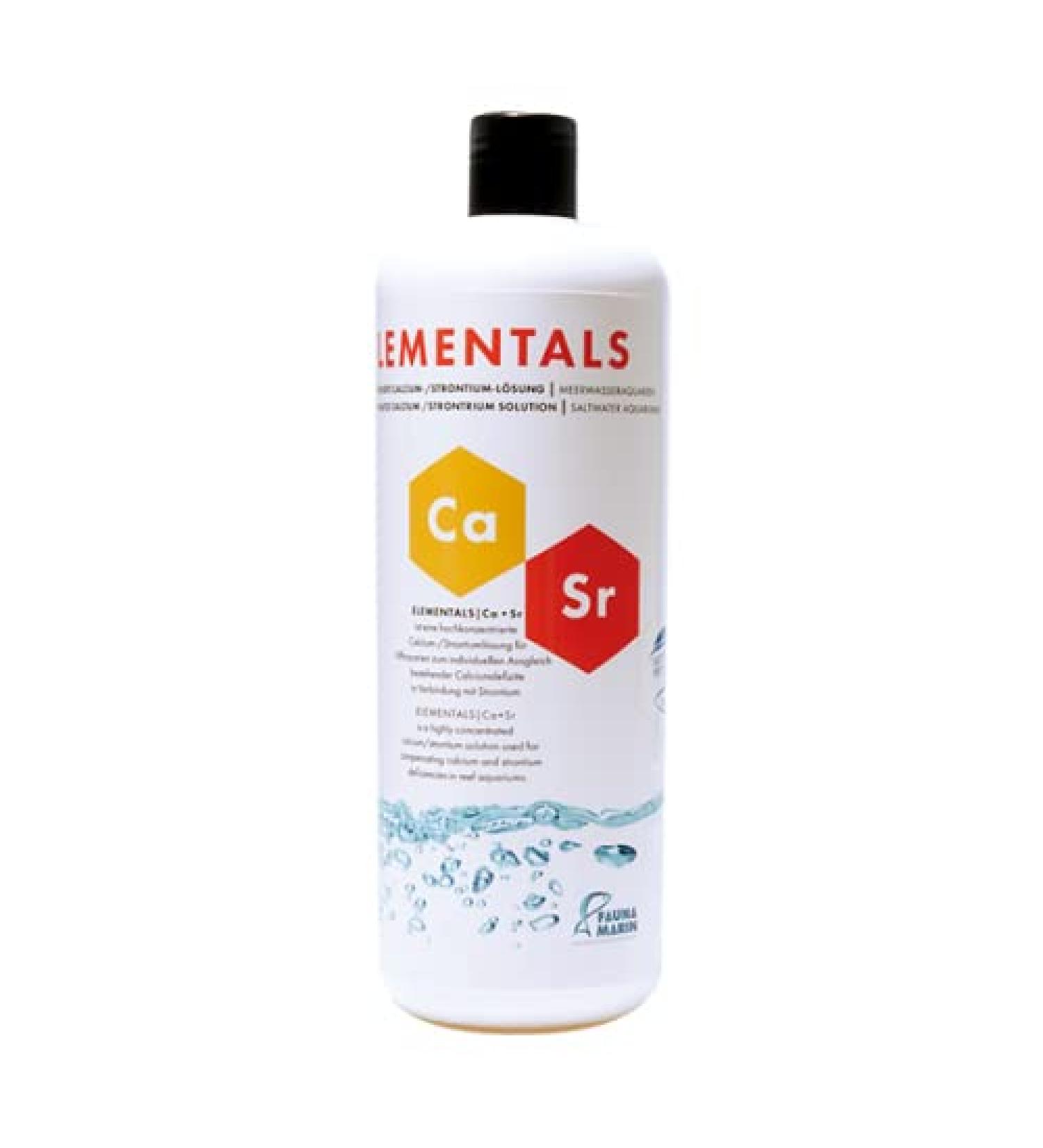 Fauna Marin Elementals CA/SR 1000ml Highly concentrated calcium/strontium solution for reef aquariums