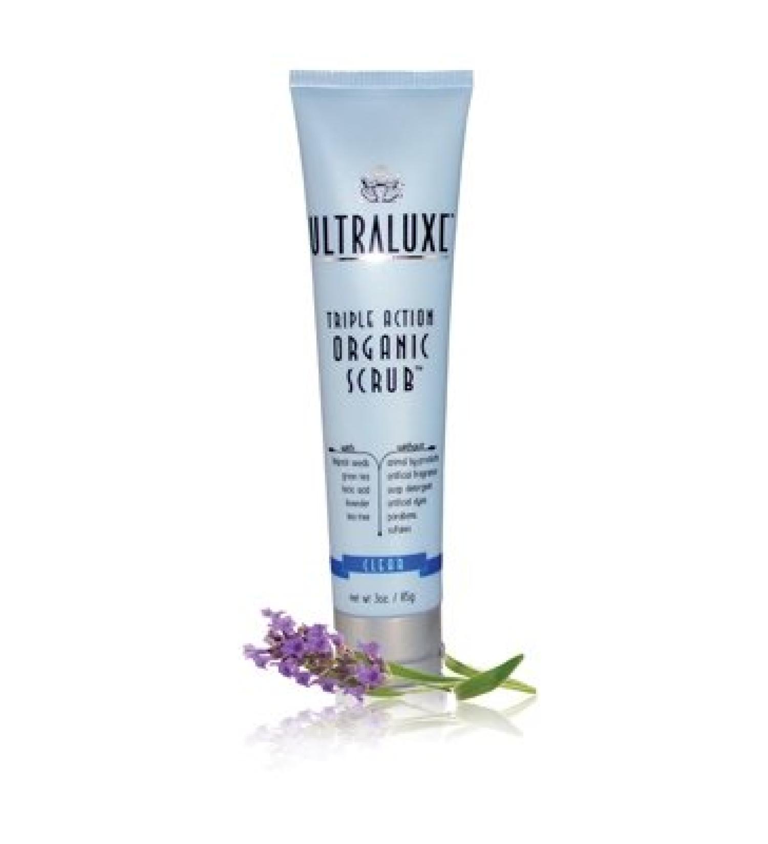 ULTRALUXE SKIN CARE Triple Action Organic Scrub 3 oz