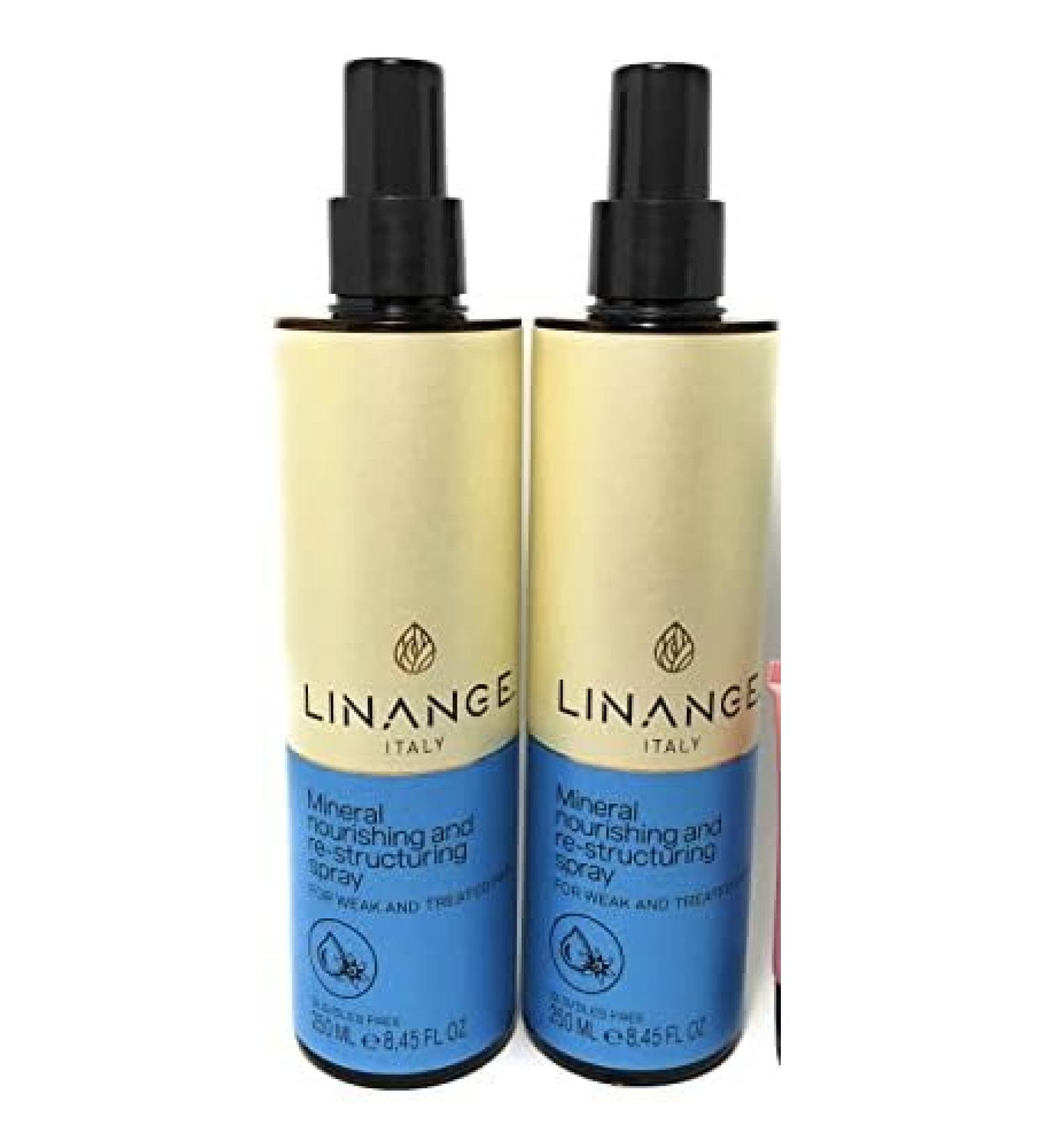 LINANGE Nourishing and Restructuring Action for Weak and Treated Hair Spray 8.45 Oz Pack Of 2 - Buy Online on GoSupps.com