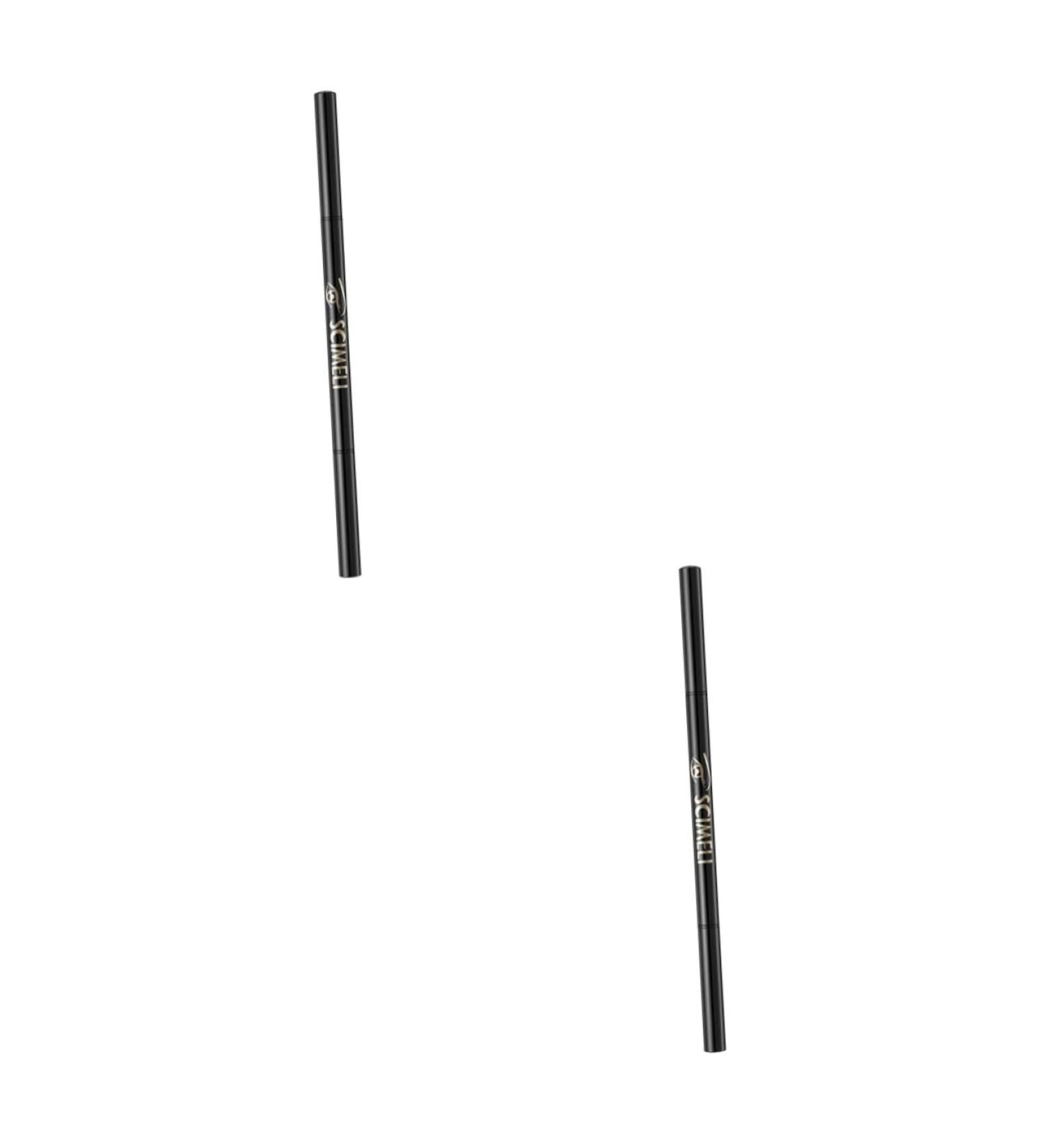 Healvian 2pcs 2 1 Eyebrow Makeup Tools Waterproof Eyebrow Pencils Eyebrow Tools Black Eyebrow Pencil 1 count (Pack of 1) Greyx2pcs - Buy Online on GoSupps.com
