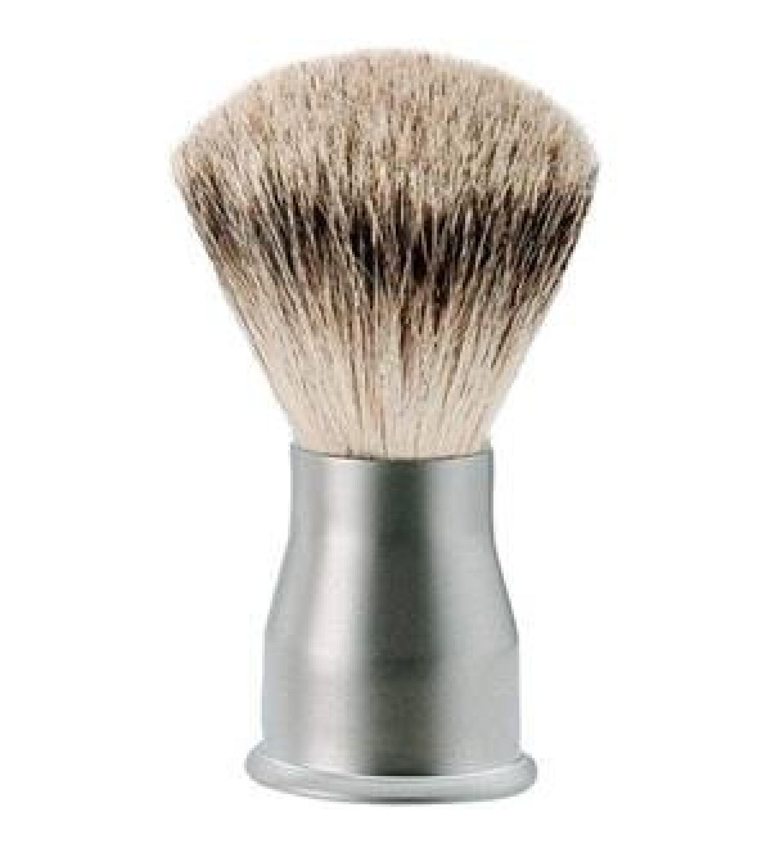 Inheritance razor brush - silver spitz 1 piece.