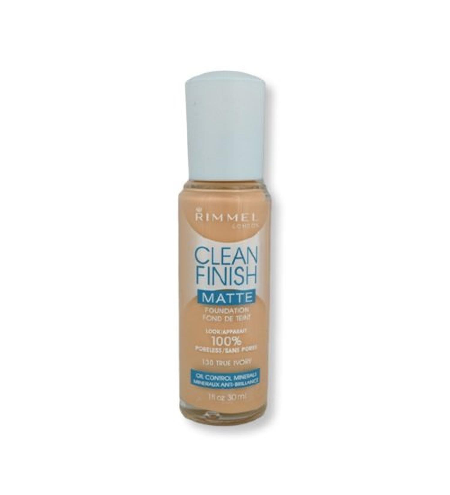Rimmel london Clean Finish liquid foundation 130 True Ivory