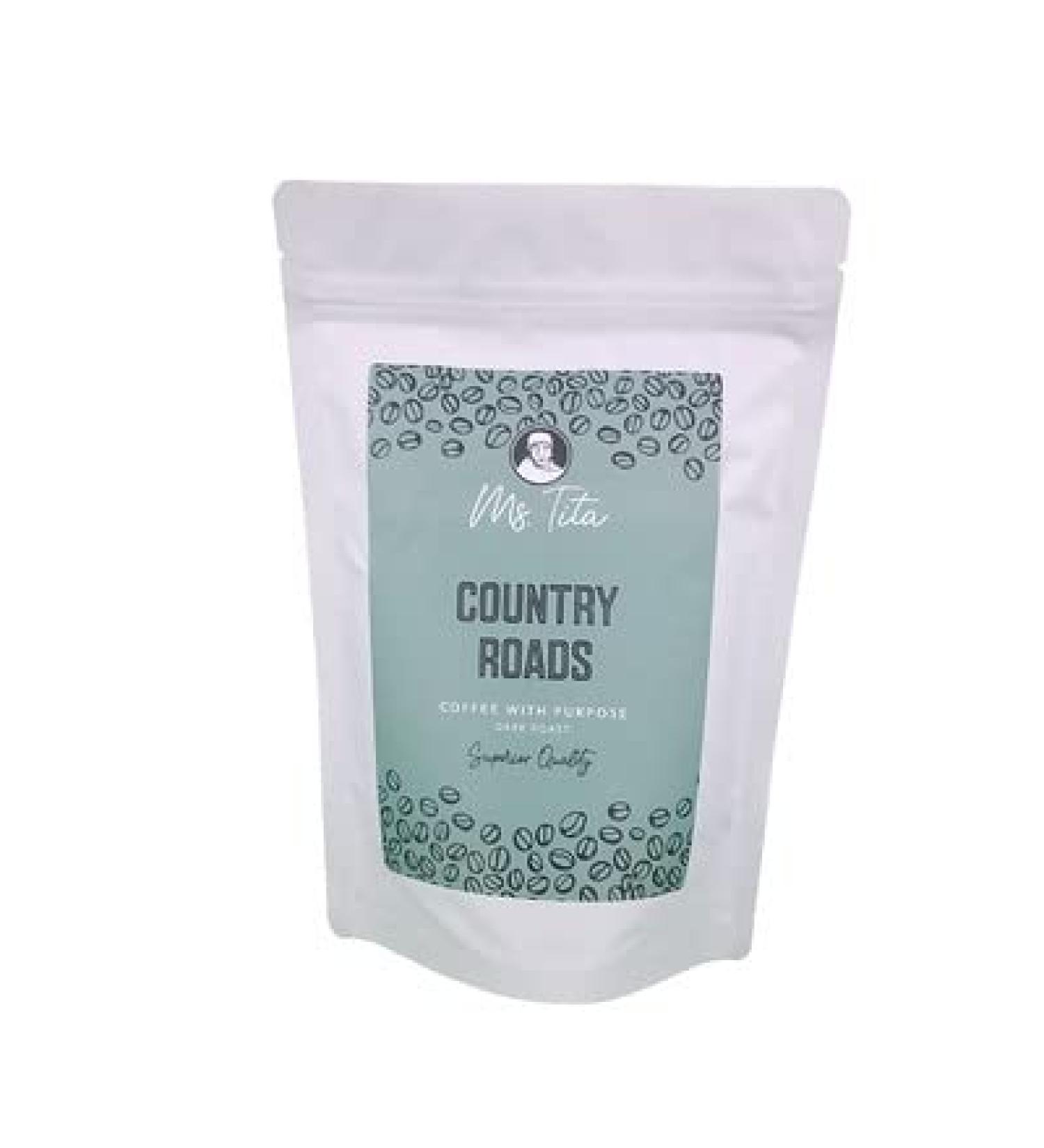Country Roads Dark Roast Coffee Whole Beans (1000) 1000.0 grams