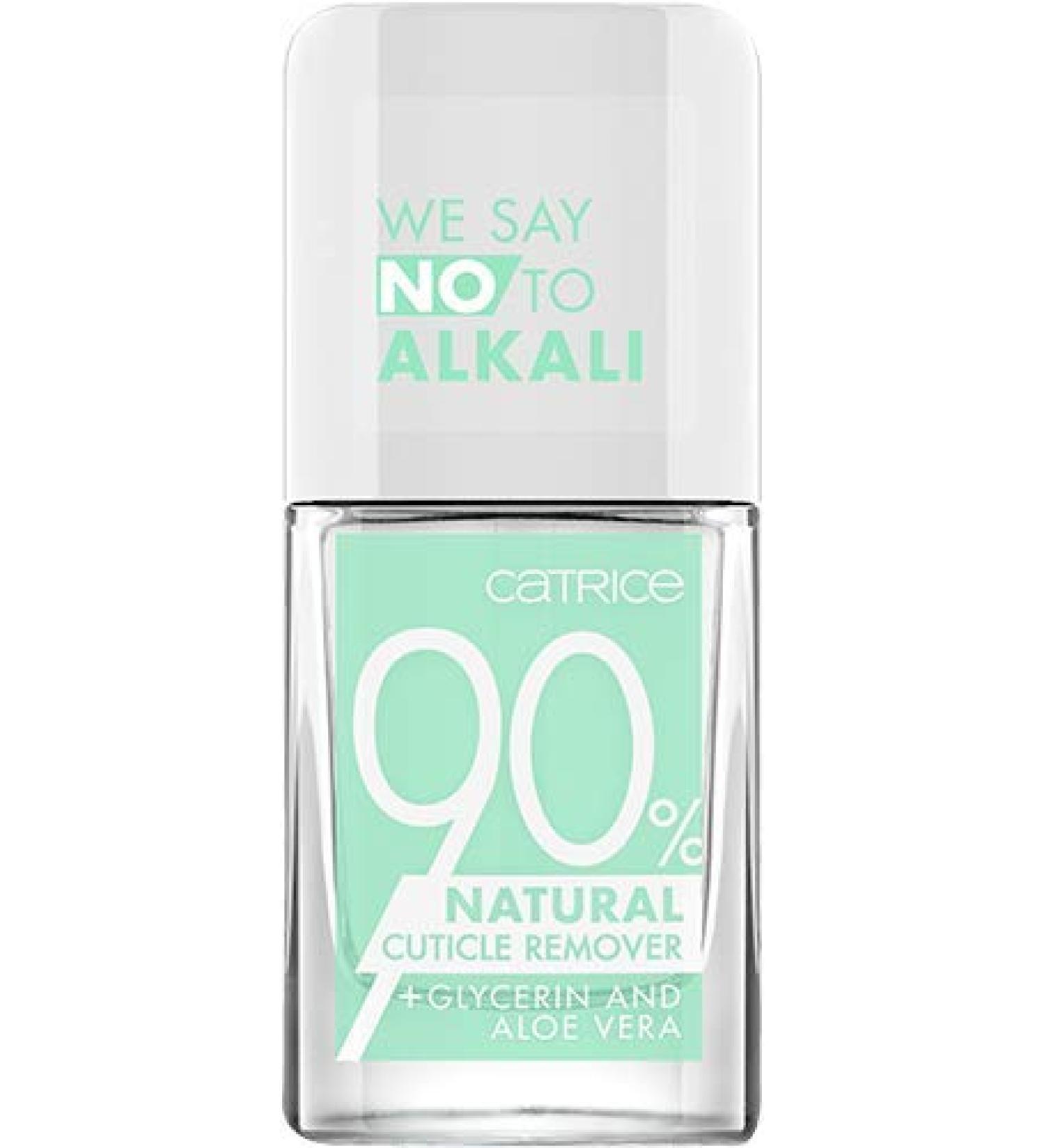  Catrice Catrice 90% Natural Cuticle Remover Nail Care Alkali and Glycerin Free Nail Care with Clear Aloe Vera Immediate Result Acetone Free Vegan Microplastic Free (11ml) - Buy Online on GoSupps.com