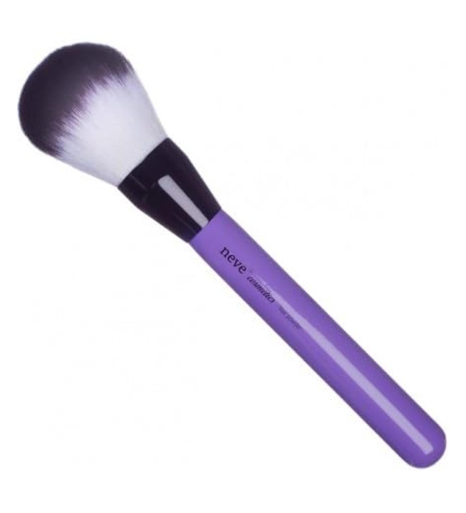 Neve Cosmetics powder brush and bronzer wide and fluffy | "Lilac Powder"