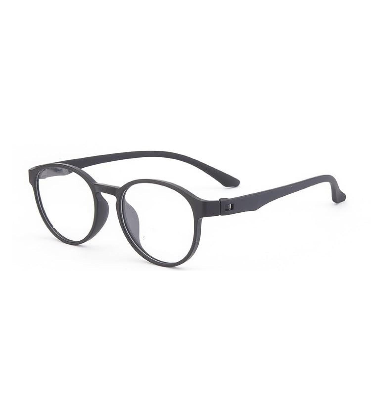 Parwana Retro Round Clear Vision Anti-Blue Light Reading Glasses | Flat Light Mirror | +300 C1 | Stylish & Comfortable - Buy Online on GoSupps.com