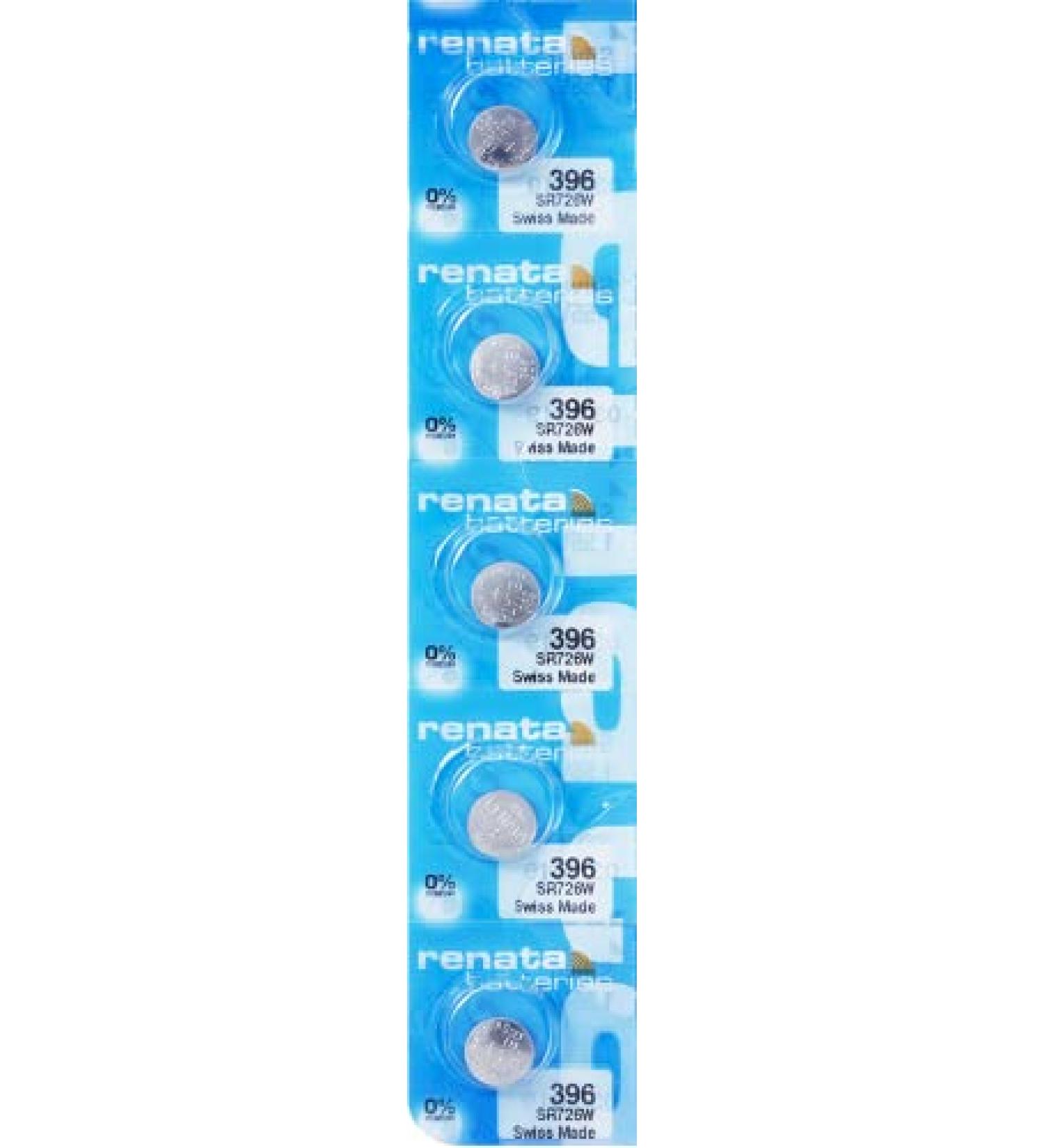 Buy Renata 396 Silver Oxide Batteries (5 Pack) - Long-Lasting Power for Your Devices | International Shipping Available - Buy Online on GoSupps.com
