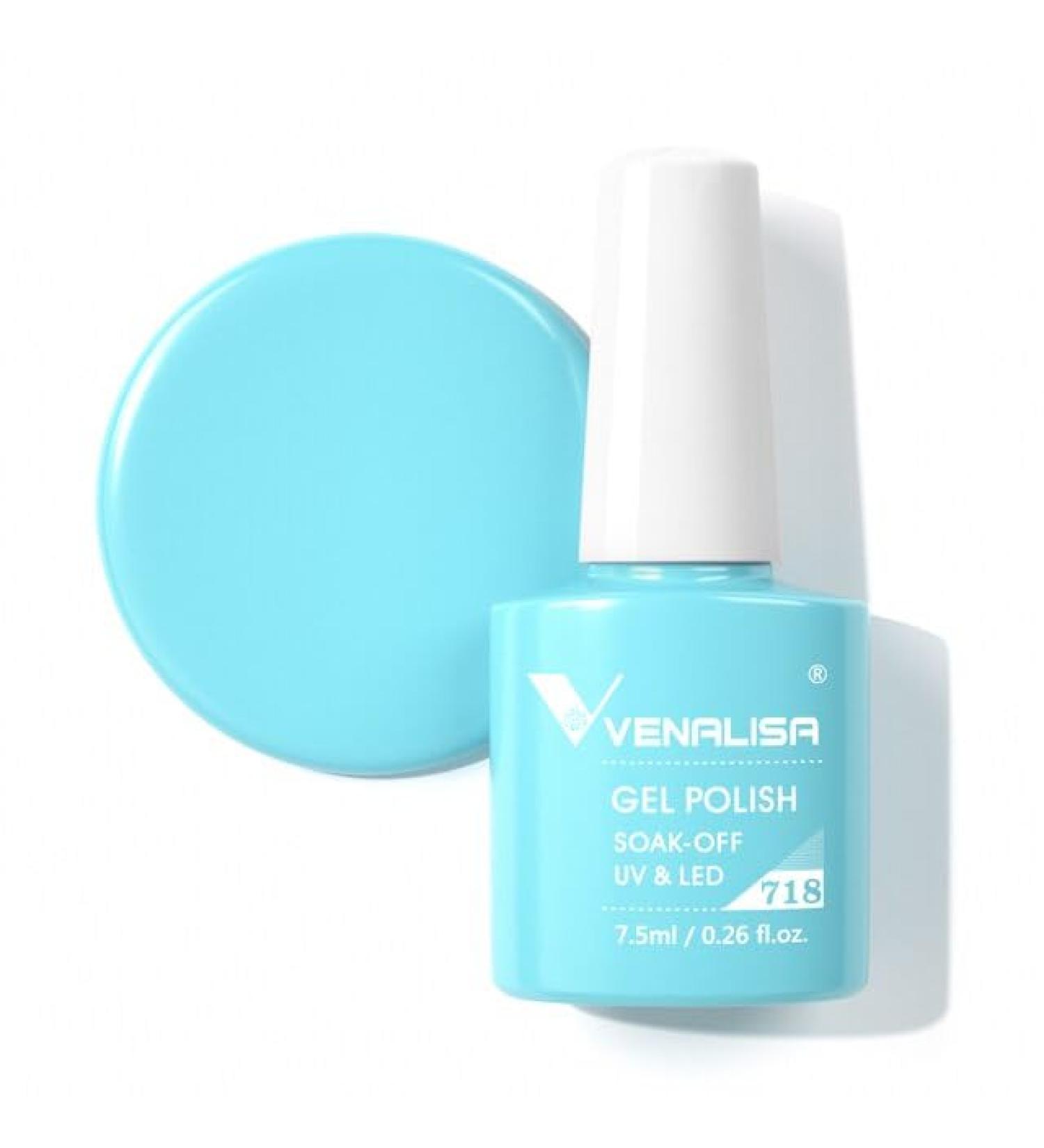 Gel Nail Polish 7.5ml Upgraded High Pigmentation Funny Bunny Glitter Gel Lacquer Nail Art Manicure Nail Gel Polish - (Color: 718) - Buy Online on GoSupps.com