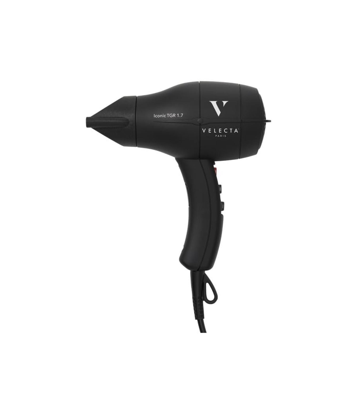 Velecta Paramount Velecta Paris Professional hairdryer ICONIC TGR 17 deep black - Buy Online on GoSupps.com