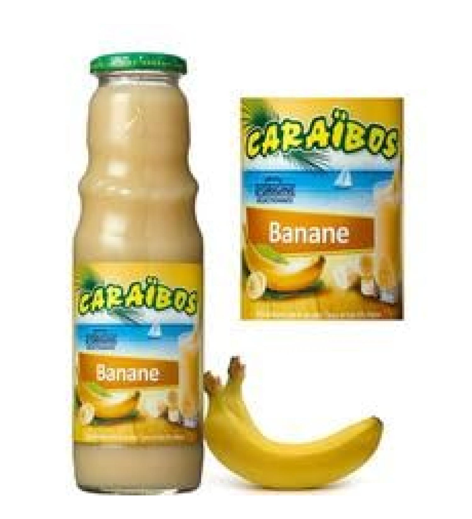 Caraïbos - Banana - 1L x 6