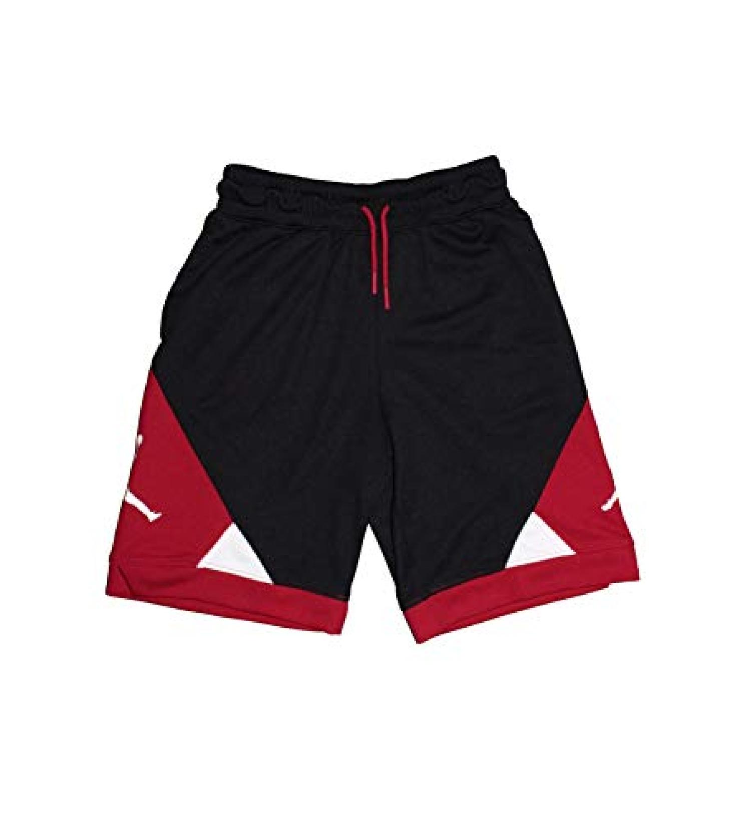 Nike Boys Shorts 100% Polyester 95A299 Black Large Black
