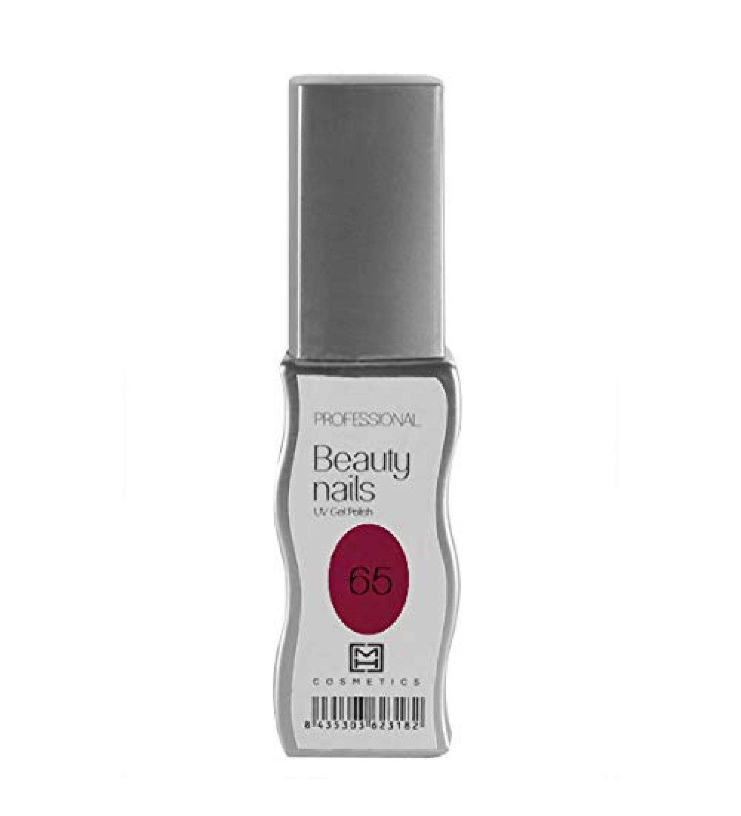 MH Cosmetics Gel Polish Semipermanent 065 Granate 1Pack (1 x 10 ml)