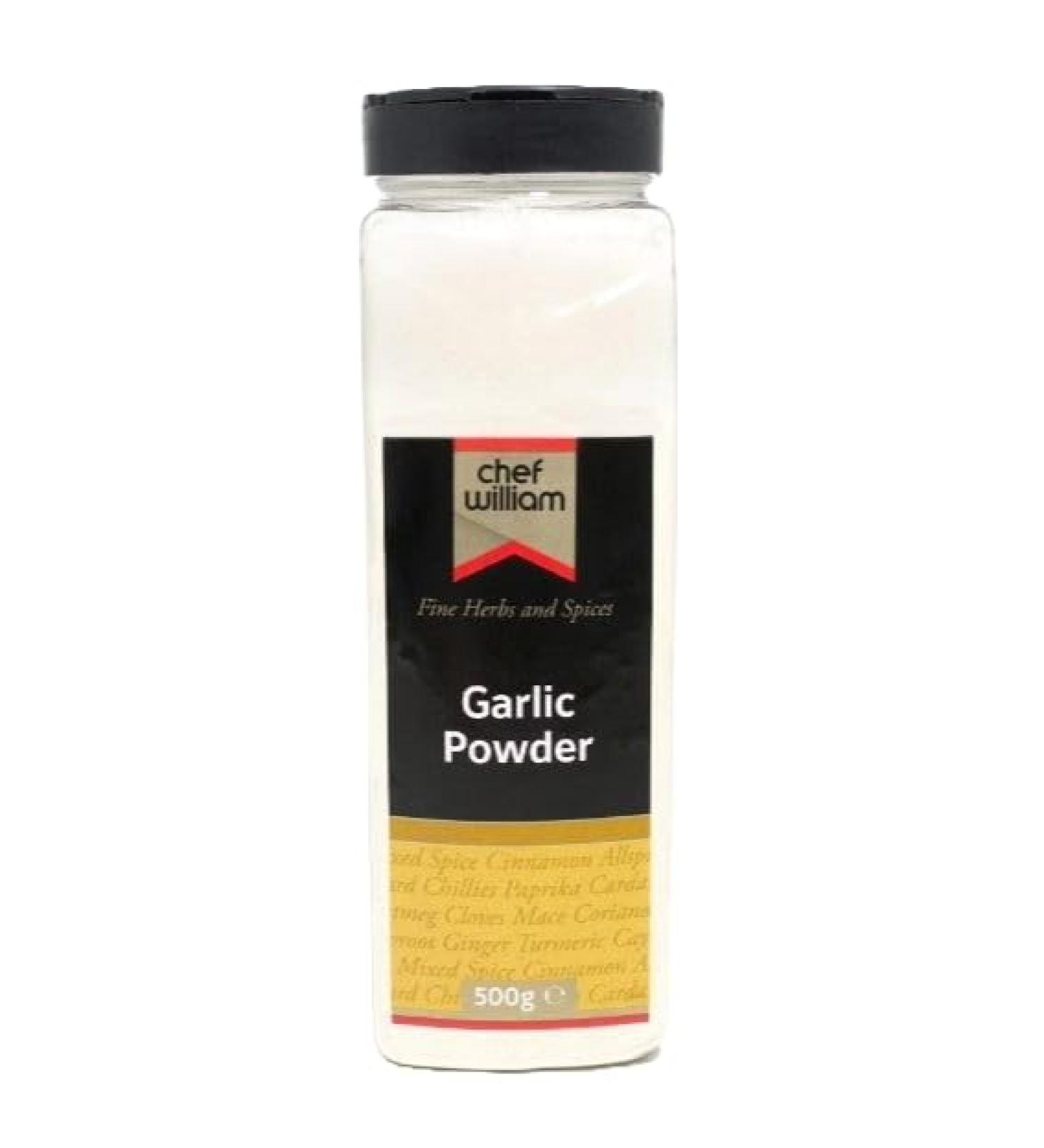 Chef William Garlic Powder 500gm (Pack of 6)