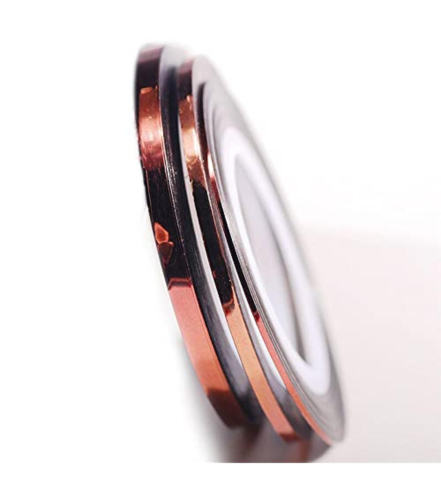 3 Rolls(One roll per size ) Glitter Nail Art Striping Tape Lines Width 1+2+3mm-Striping Tape for Nail Art-Nail Striping Tape Foil-Nail Striping Tape Thick-Nail Striping Tape with Dispenser-Self-Adhesive DIY Nail Art Tape 12 - Buy Online on GoSupps.com