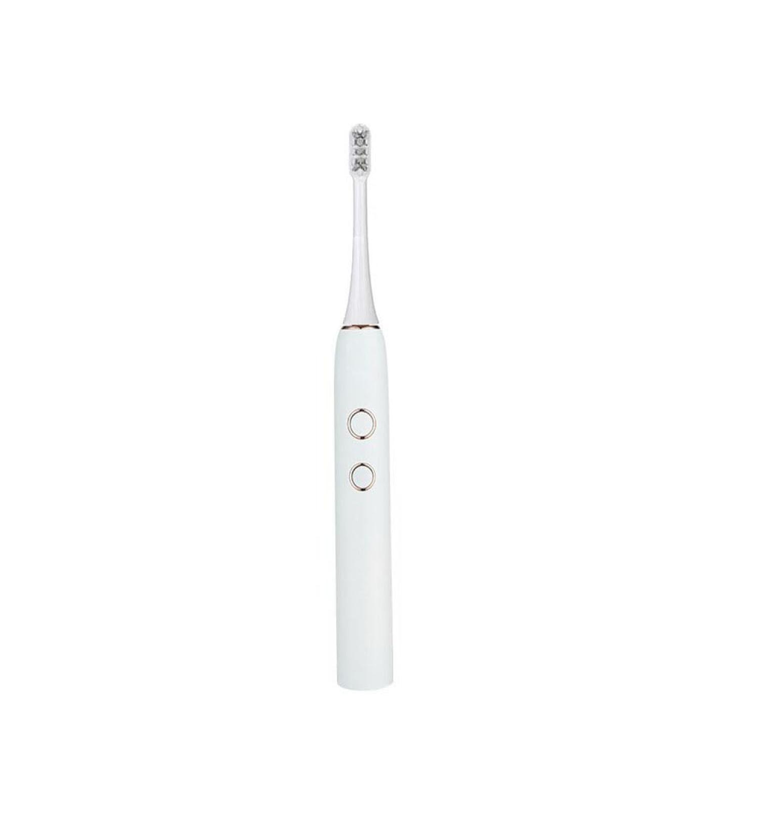 Sonic Electric Toothbrush - IPX7 Waterproof 4 Brush Heads 4 Modes 3 Intensity Levels 2-Minute Timer - Perfect for Adults - Buy Online on GoSupps.com