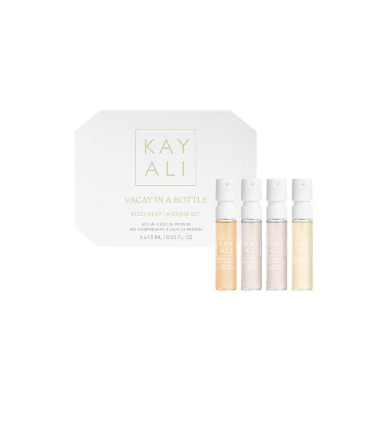 KAYALI Vacay in a Bottle Discovery Set (4 X 1 5 ml Eau de Parfum)