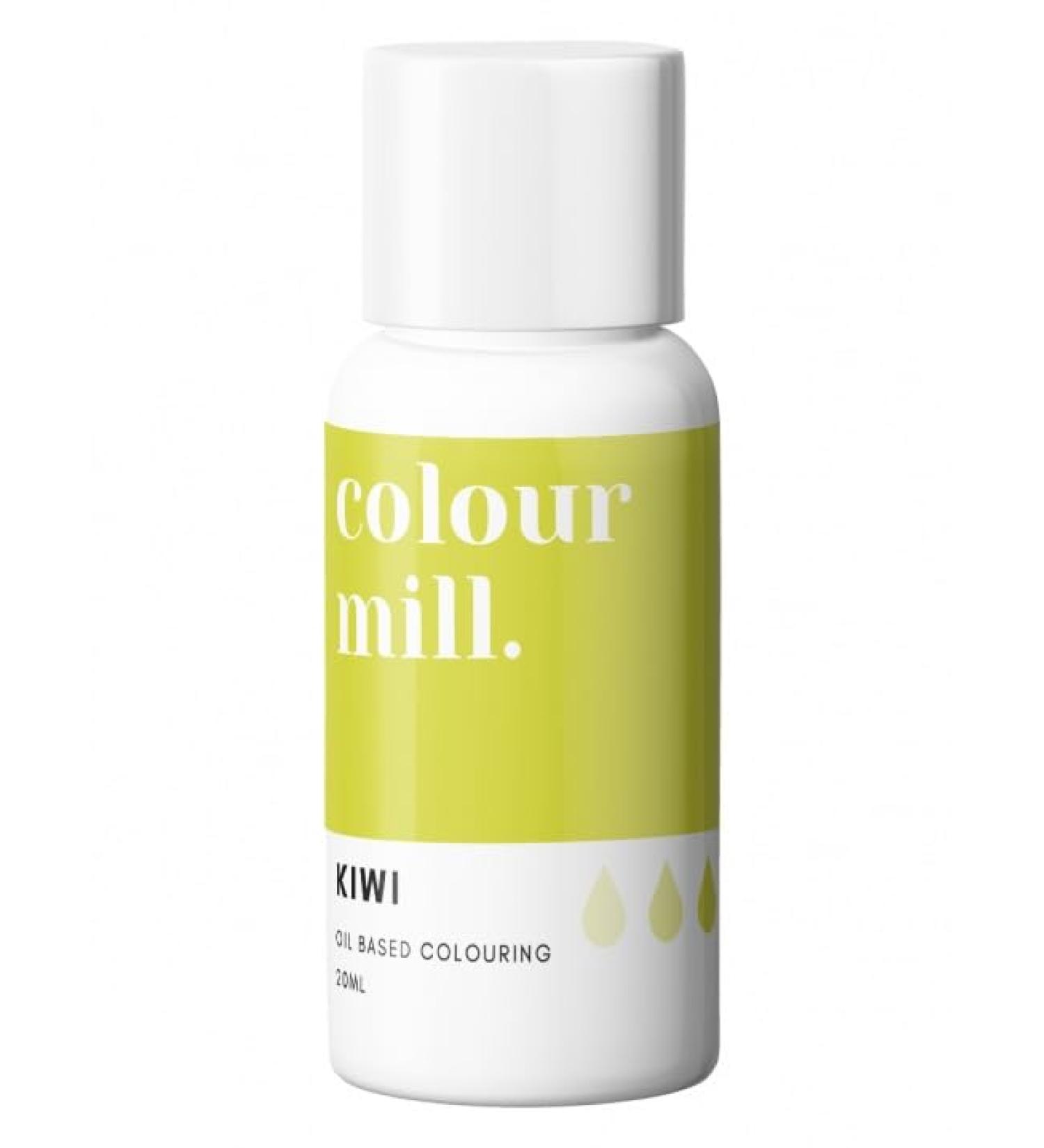 Colour Mill Kiwi Oil Based Food Colouring 20ml Colours all Icings Chocolate Dough and More