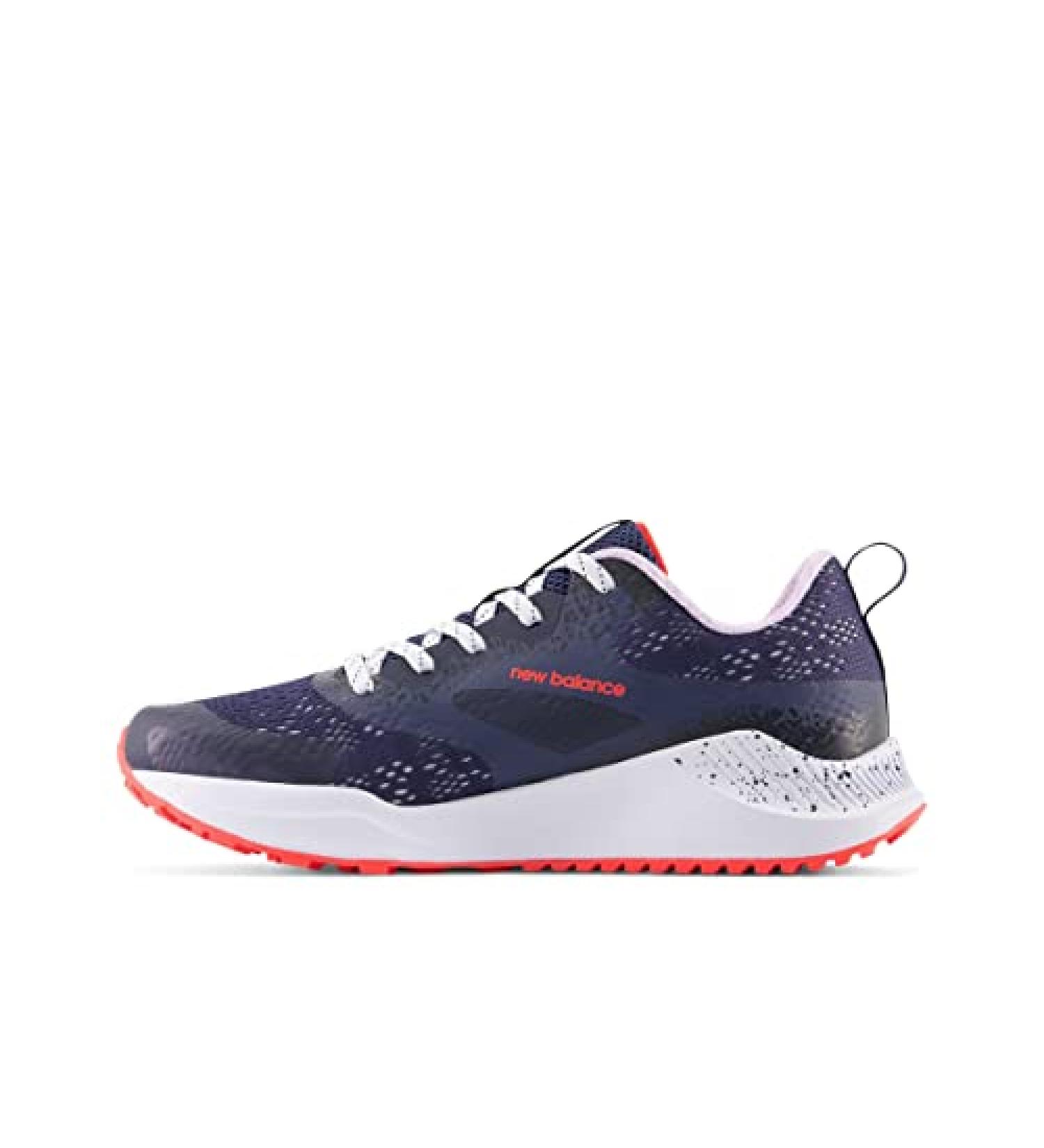 New Balance Kids Dynasoft Nitrel V5 Running Shoe Big Kid - Eclipse/Natural Indigo/Electric Red - Buy Online on GoSupps.com