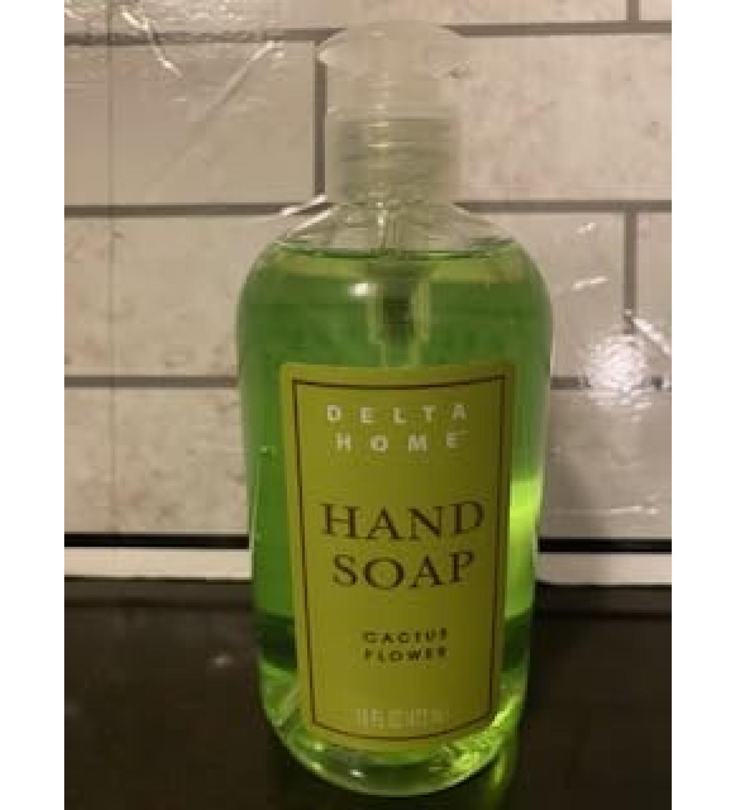 Delta Home Hand Soap - Cactus Flower Scent | Green - Premium International Shipping Available - Buy Online on GoSupps.com
